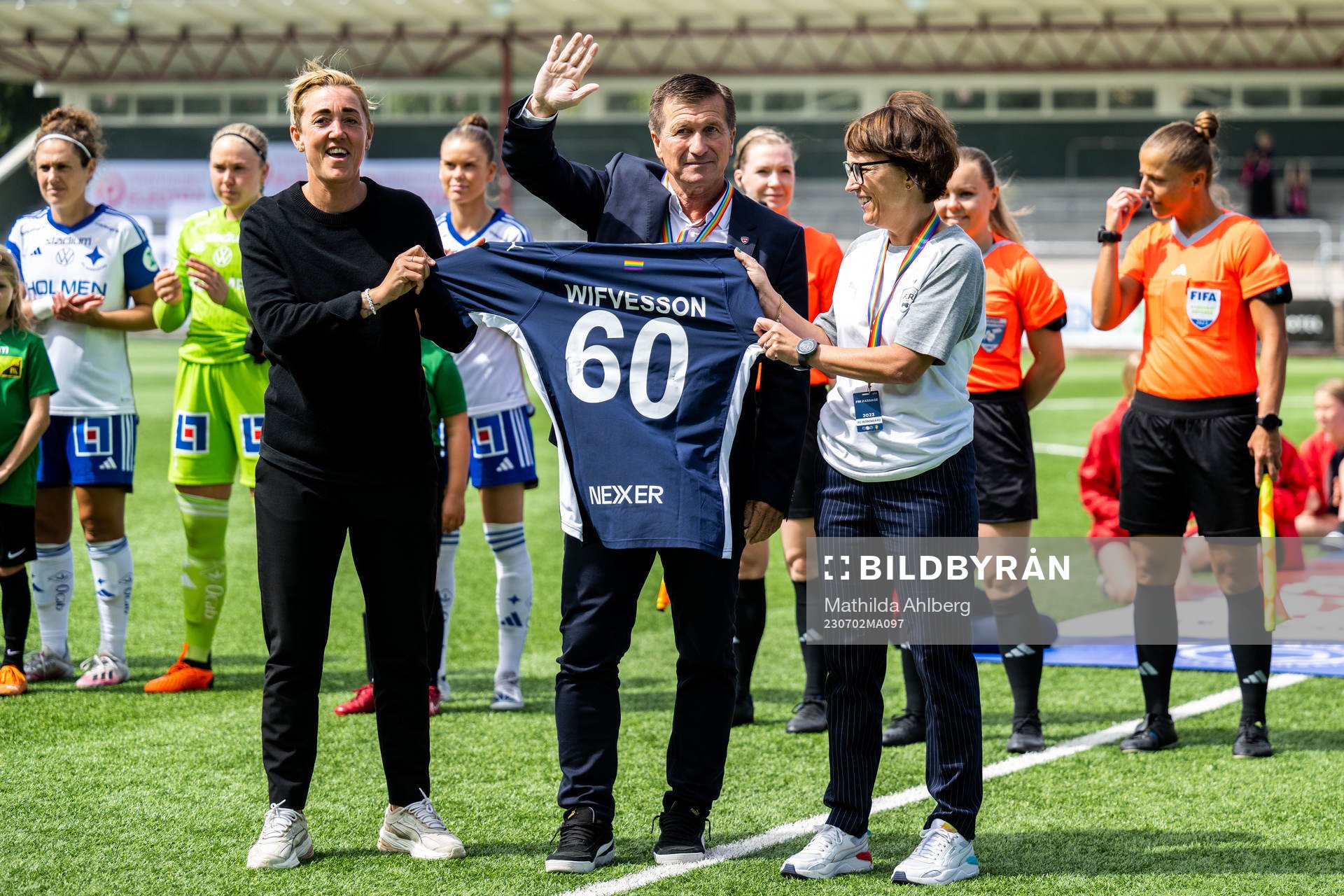 FC Rosengårds sportchef Therese Sjögran,  ordförande