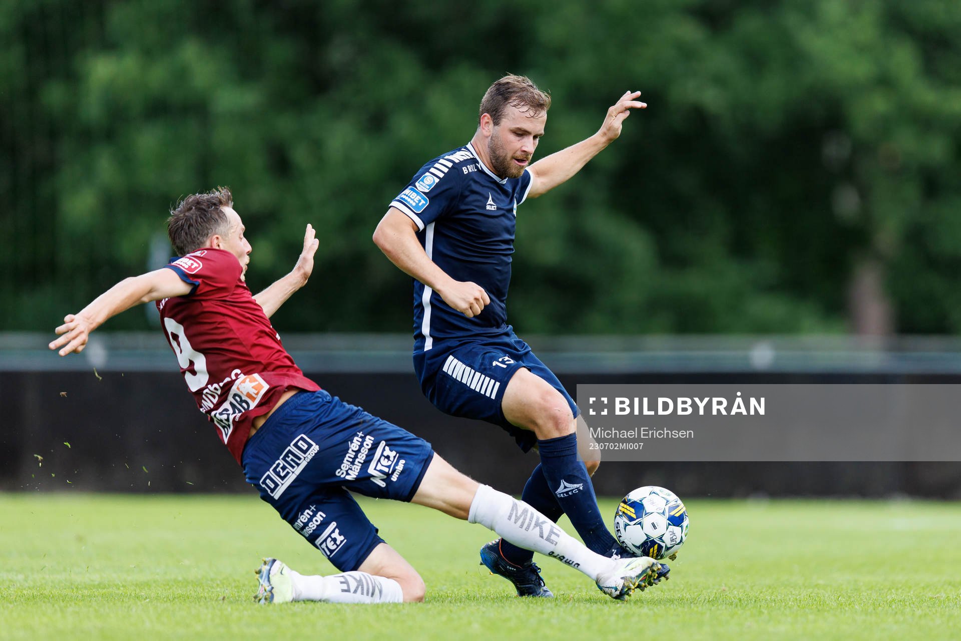 Örgrytes Viktor Lundberg och Utsiktens Erik Gunnarsson