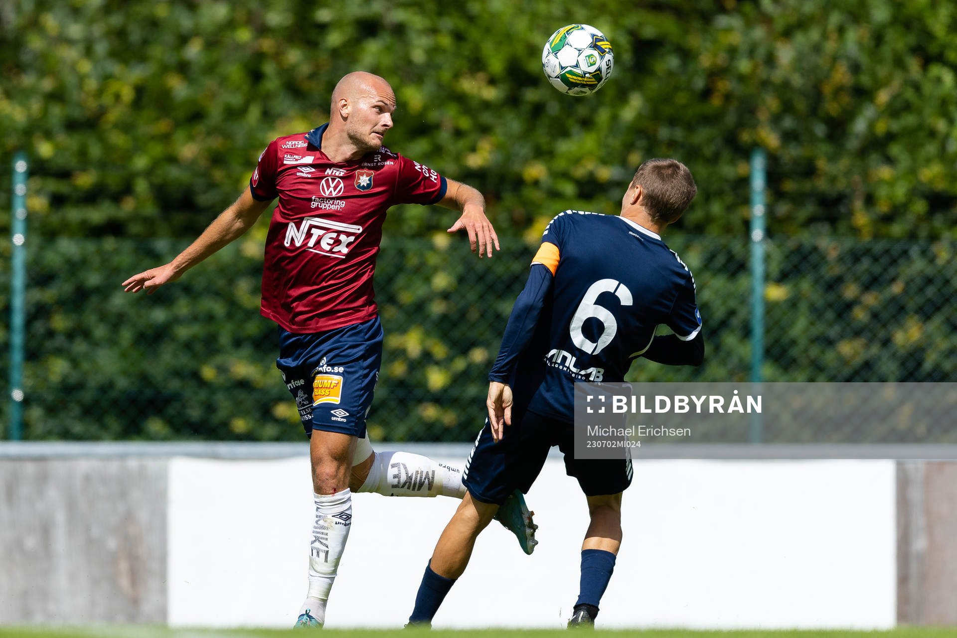 Örgrytes Jonathan Drott och Utsiktens Erik Westermark