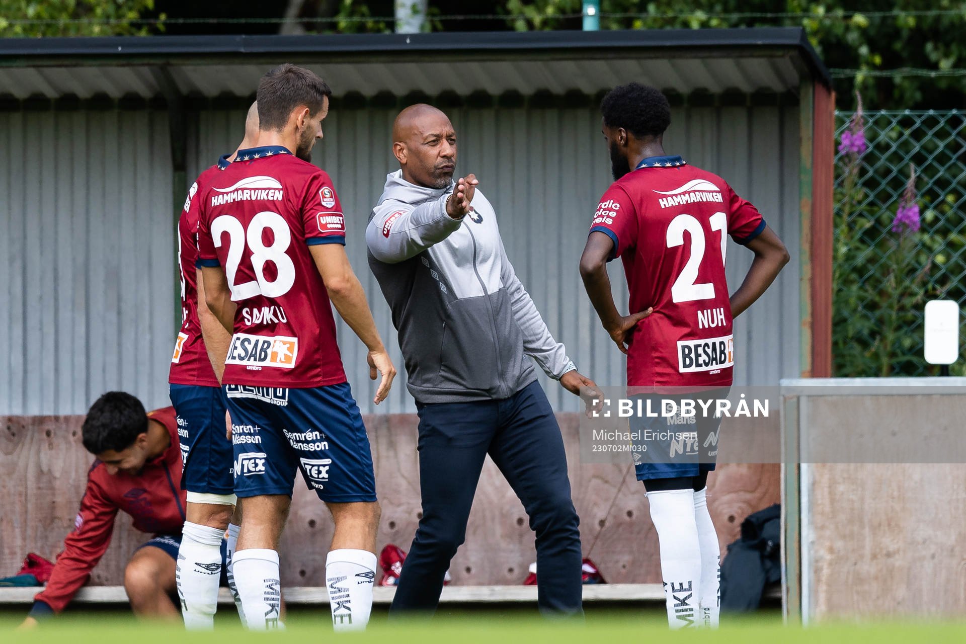 Örgrytes tränare Jeffrey Aubynn