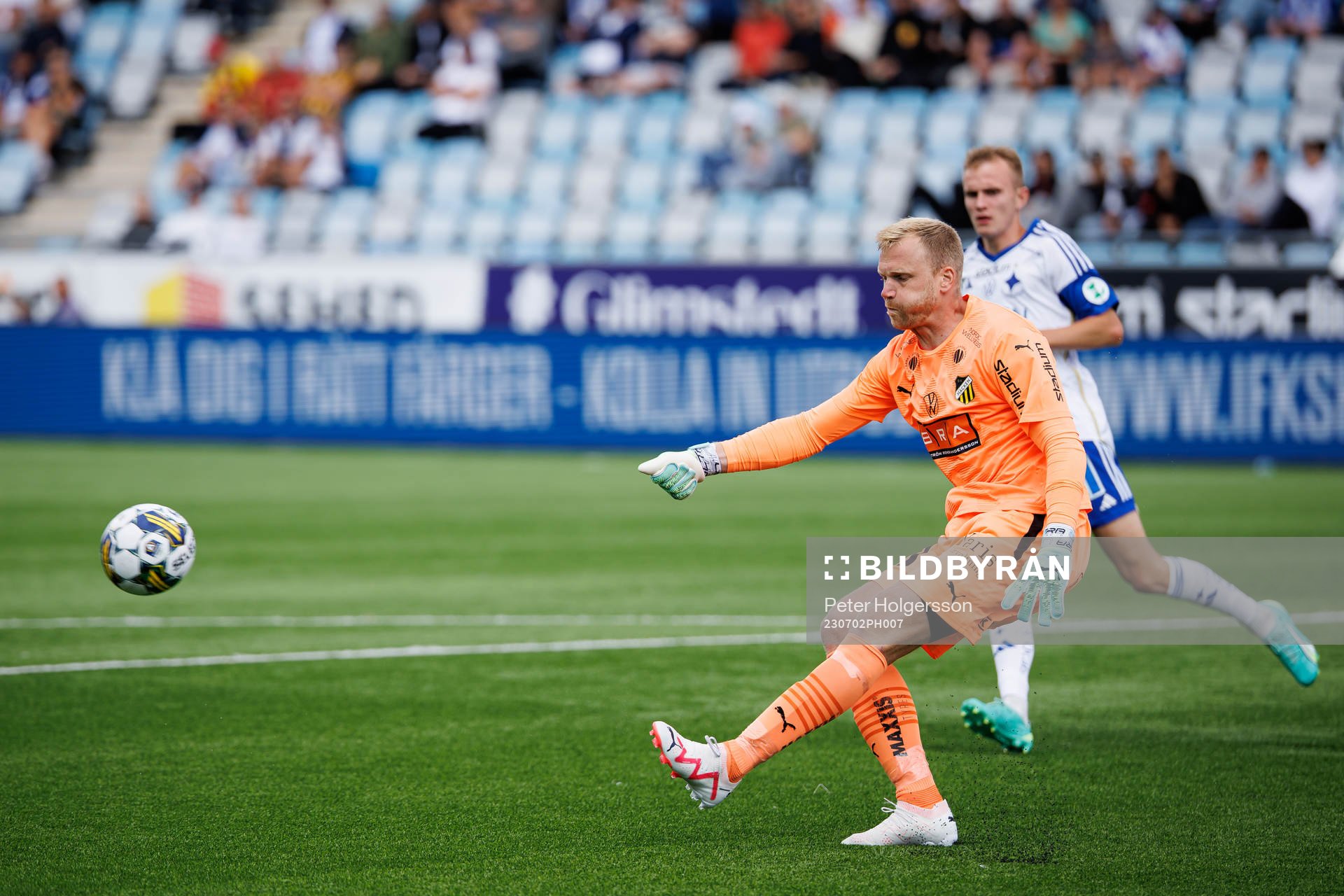 Häckens målvakt Peter Abrahamsson