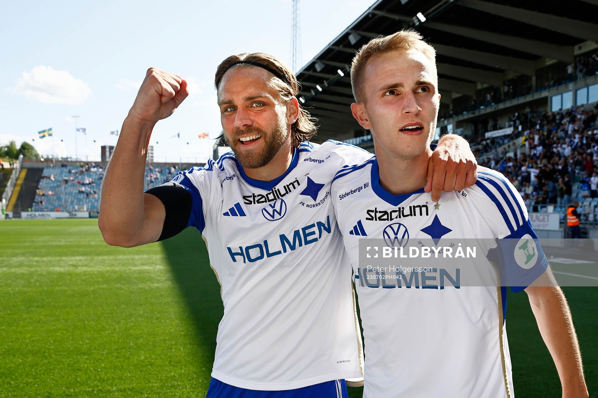 under fotbollsmatchen i Allsvenskan mellan IFK Norrköping