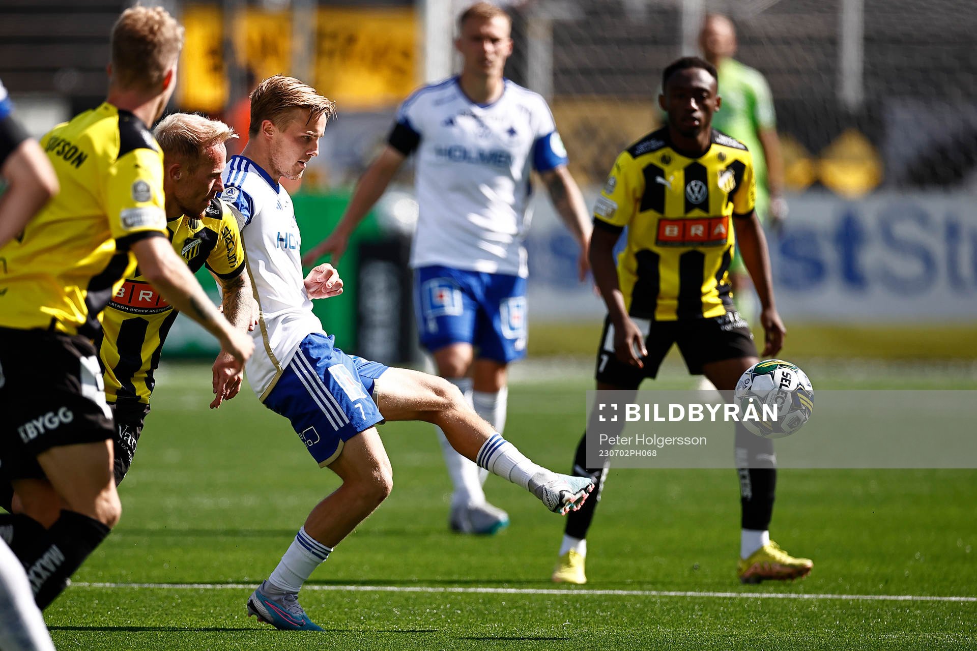 under fotbollsmatchen i Allsvenskan mellan IFK Norrköping