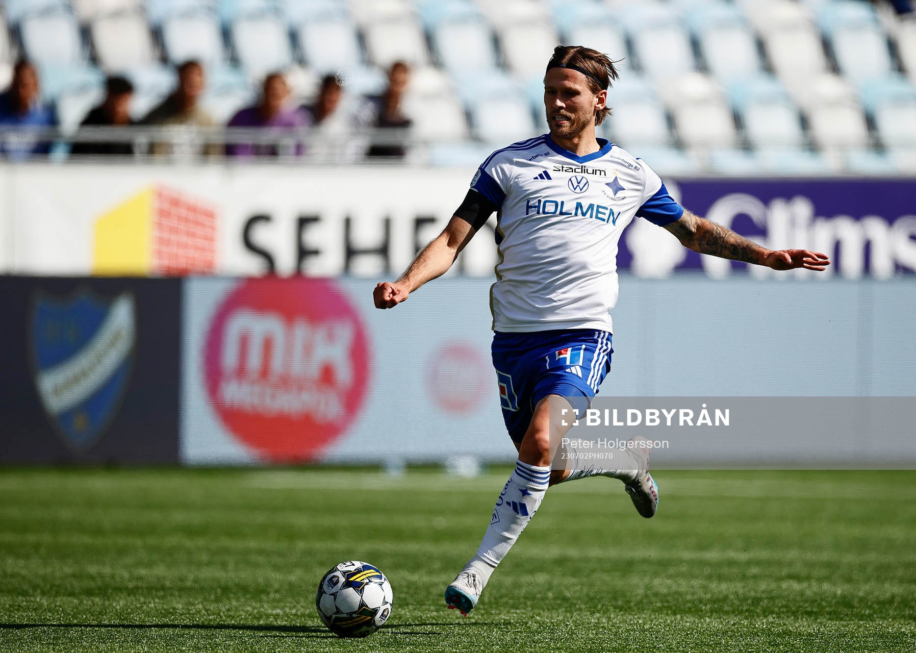 under fotbollsmatchen i Allsvenskan mellan IFK Norrköping