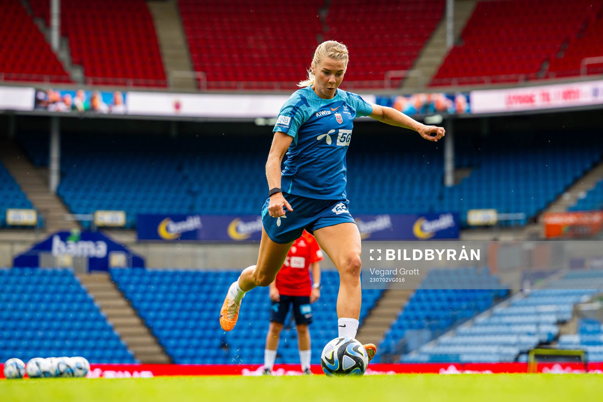 Ada Hegerberg of the Norwegian women's national football