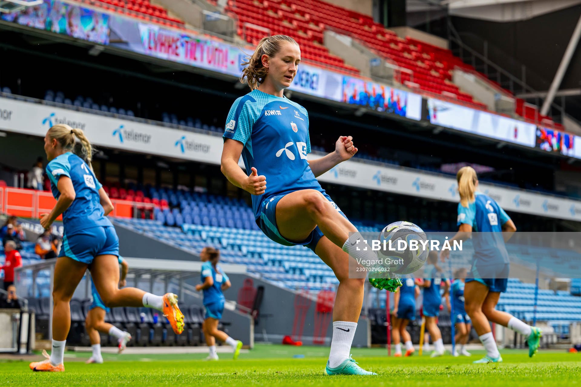 Elisabeth Terland of the Norwegian women's national