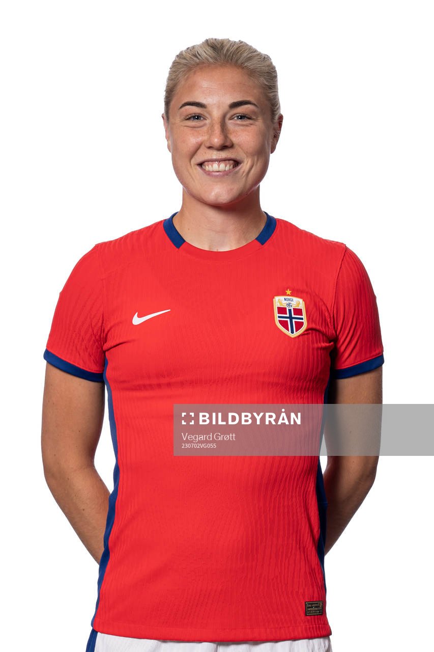 Sophie Román Haug of the Norwegian women’s national