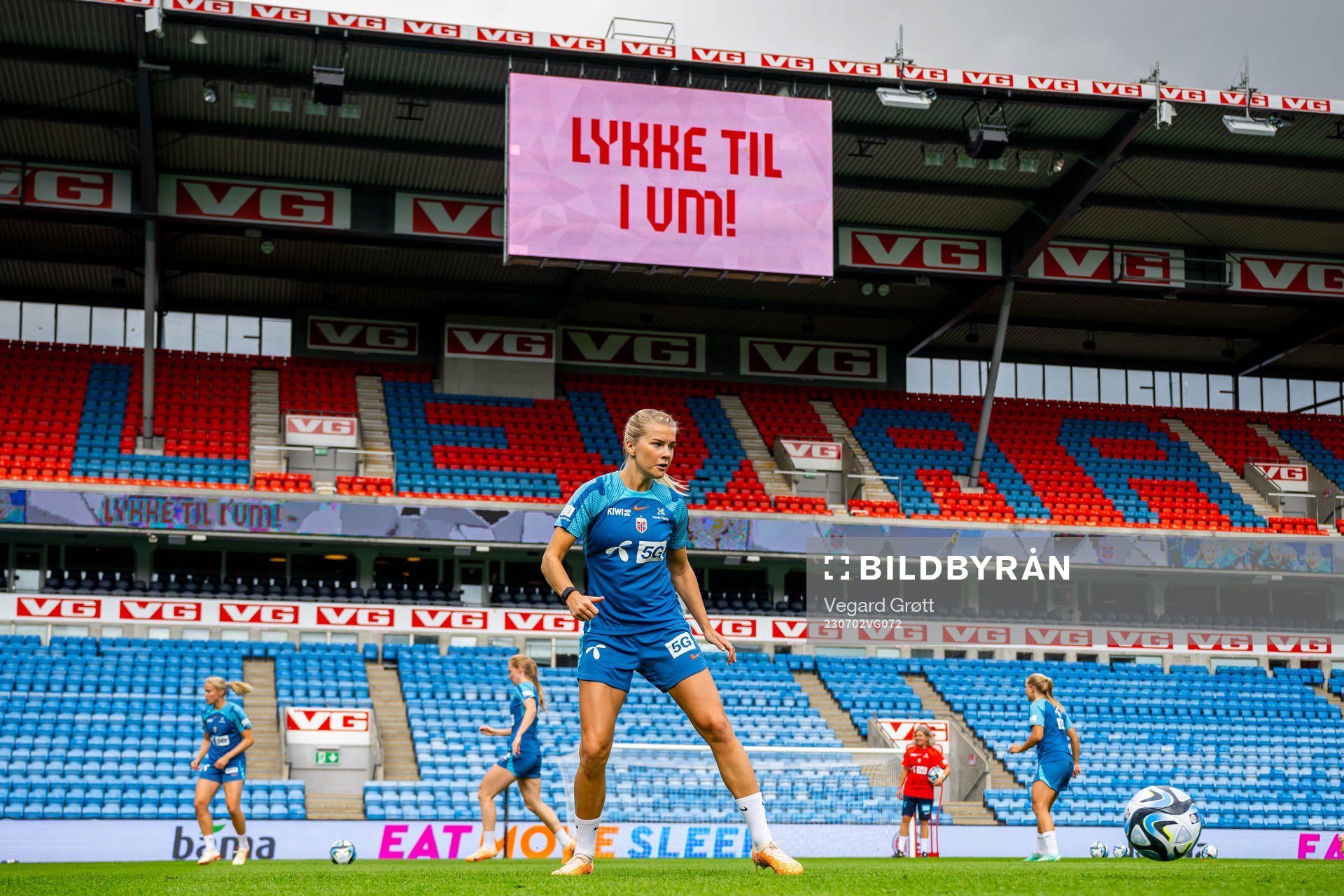 Ada Hegerberg of the Norwegian women's national football