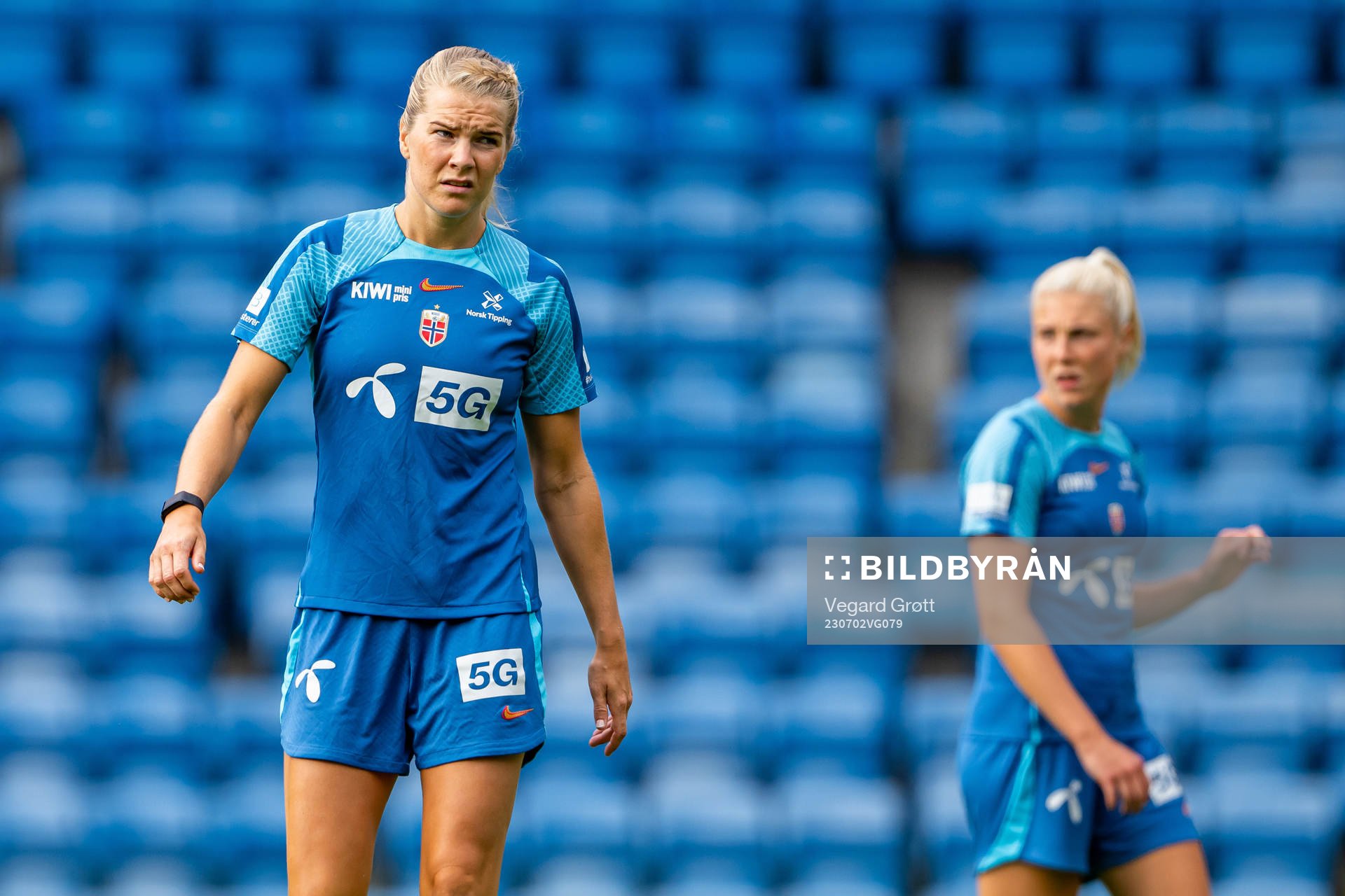 Ada Hegerberg of the Norwegian women's national football