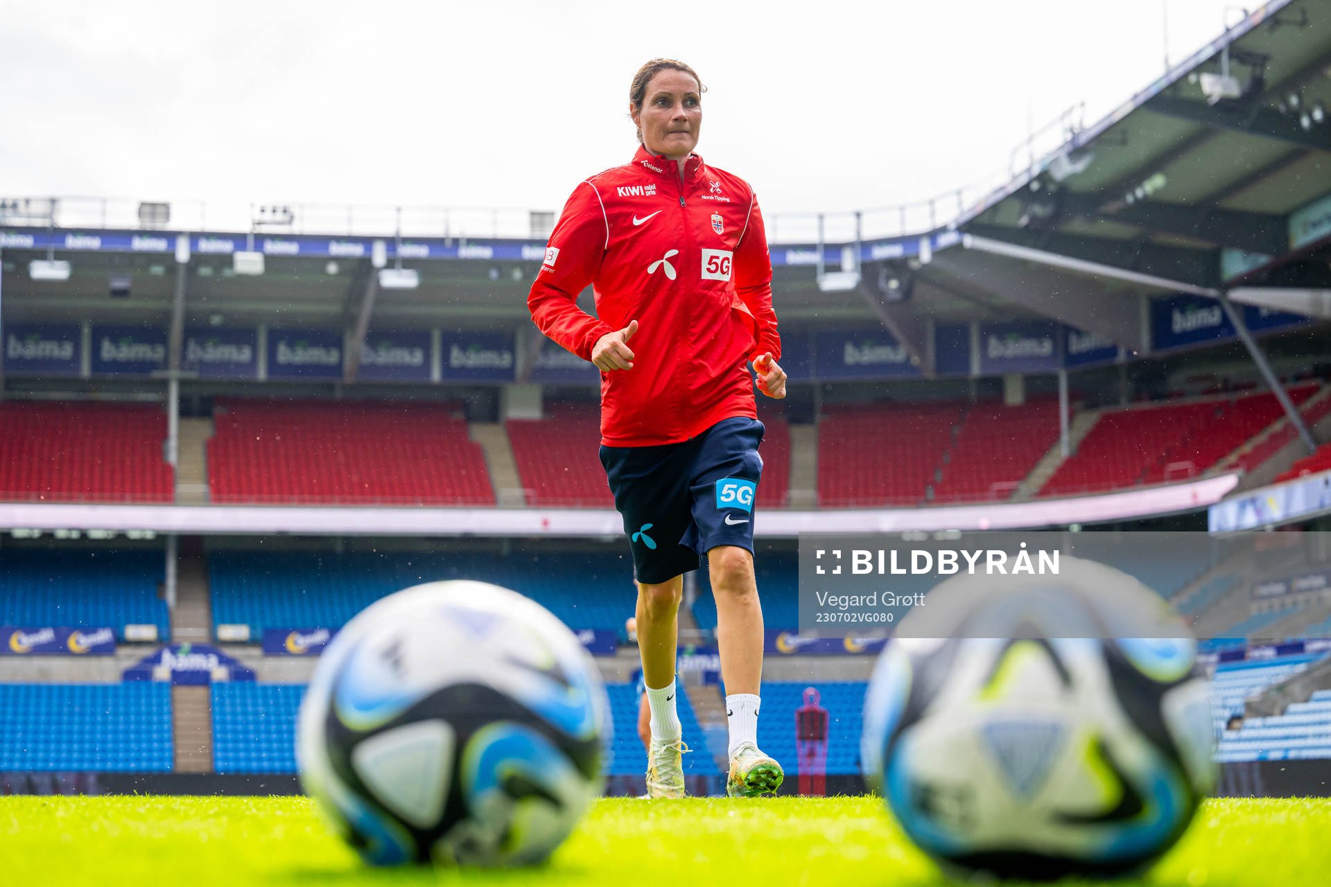 Ingvild Stensland, assistant coach of the Norwegian women's