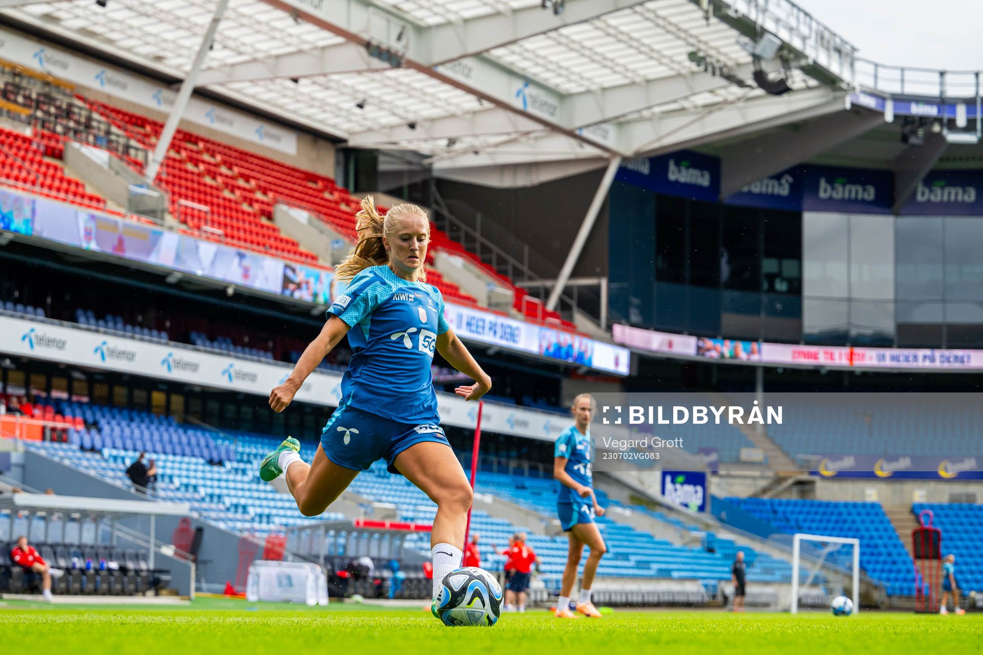 Amalie Eikeland of the Norwegian women's national football