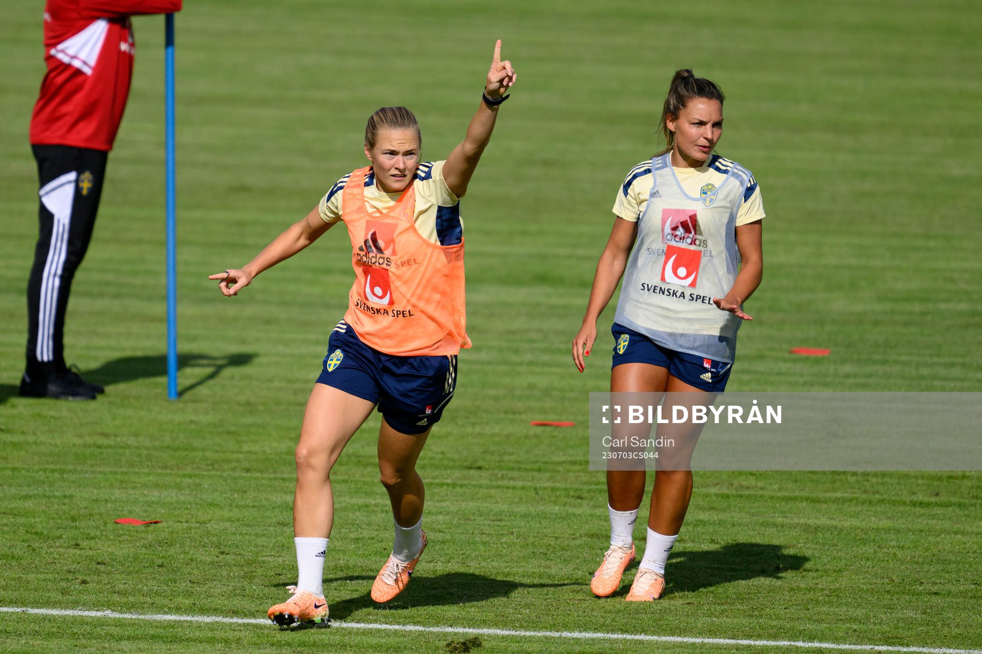 Magdalena Eriksson and Johanna Rytting Kaneryd at a