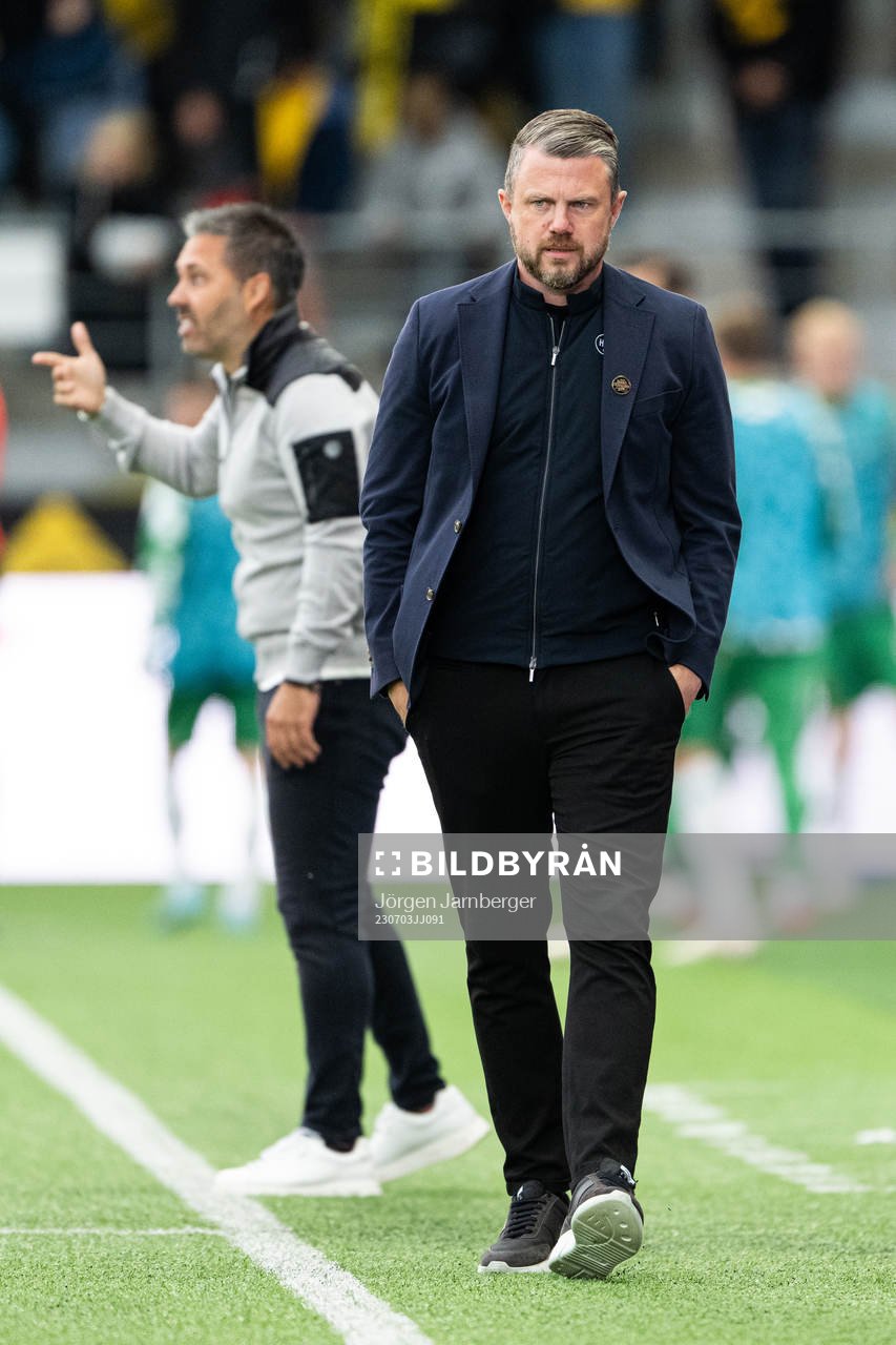 Elfsborgs manager Jimmy Thelin