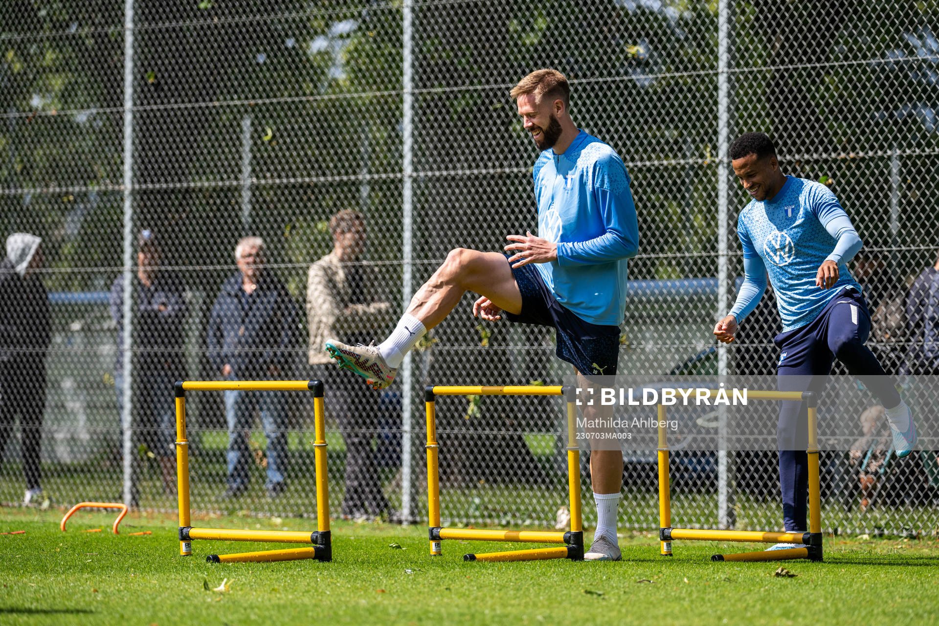 Malmö FFs Pontus Jansson och Martin Olsson