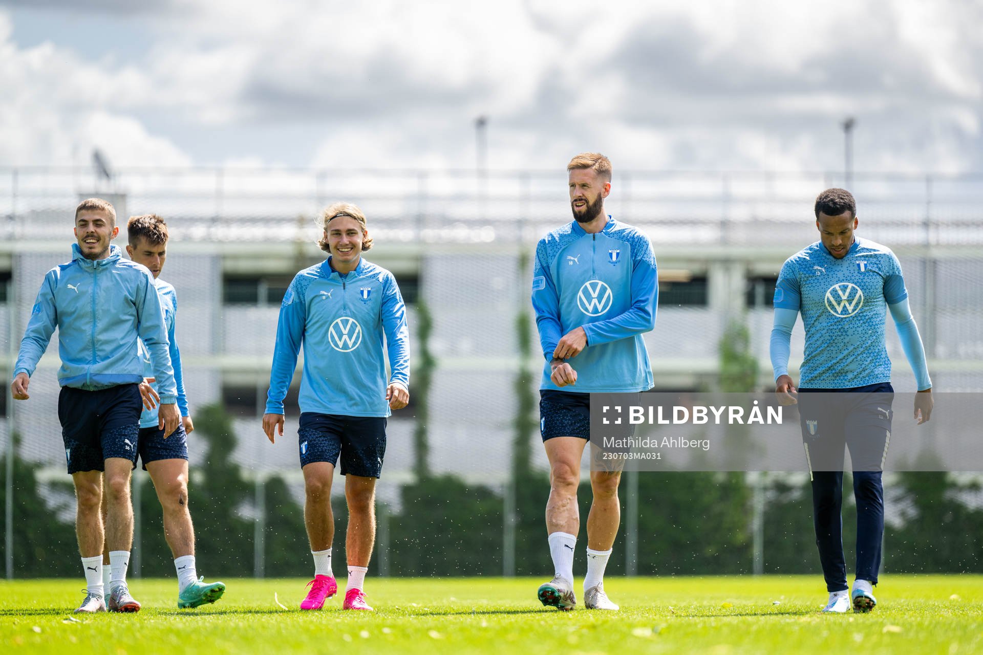 Malmö FFs Patriot Sejdiu, Sebastian Nanasi, Pontus Jansson