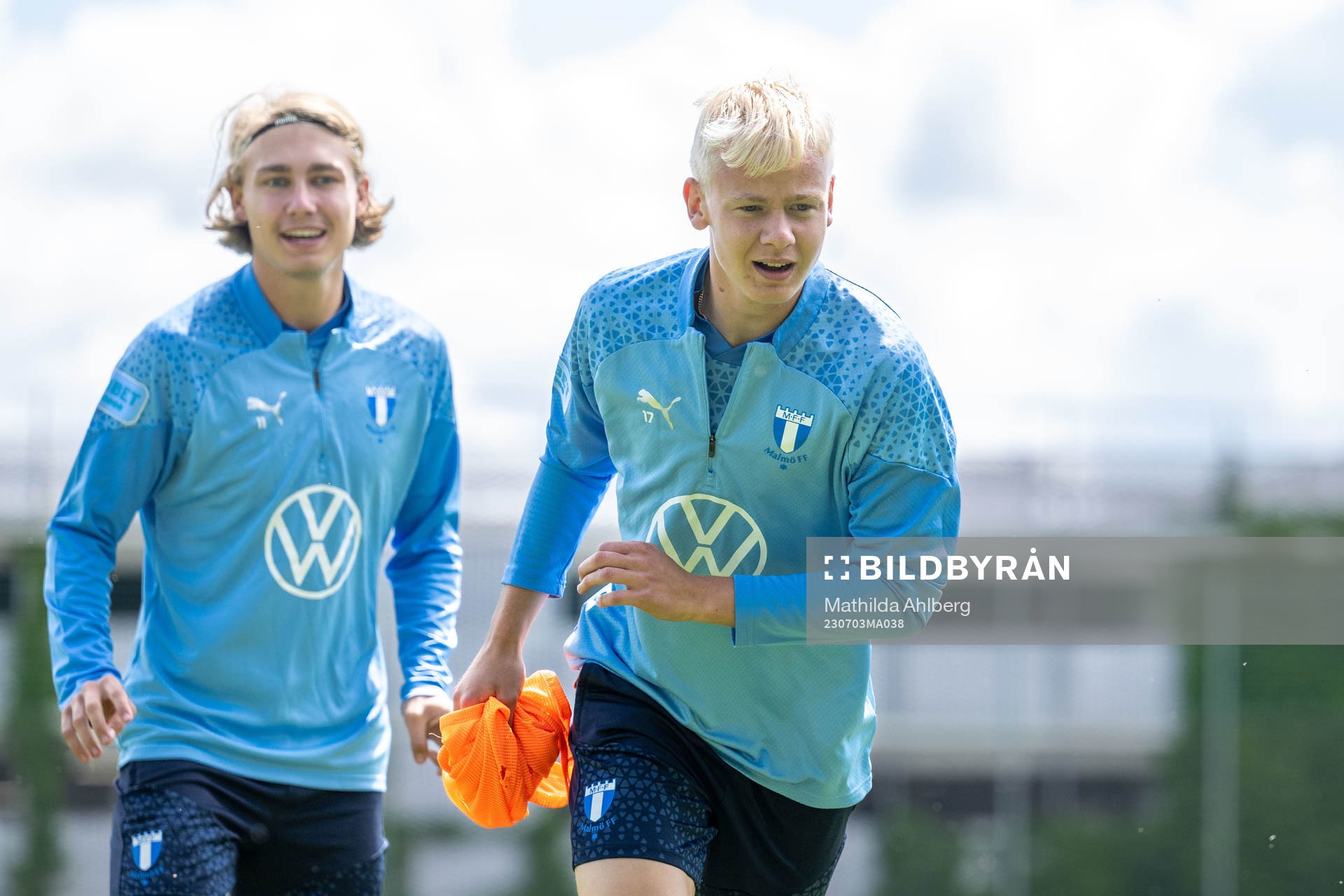 Malmö FFs Sebastian Nanasi och Otto Rosengren