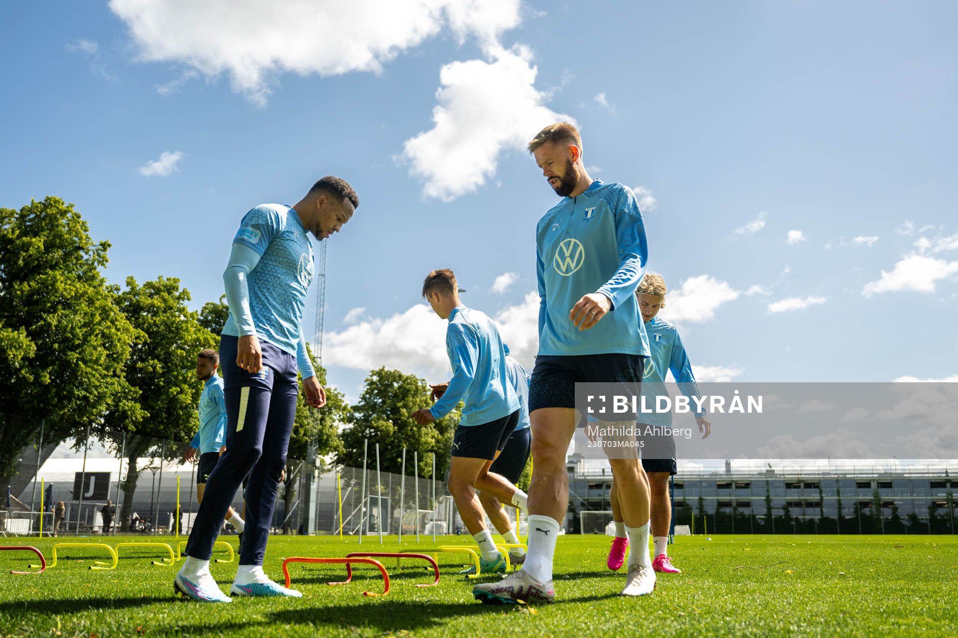 Malmö FFs Martin Olsson och Pontus Jansson