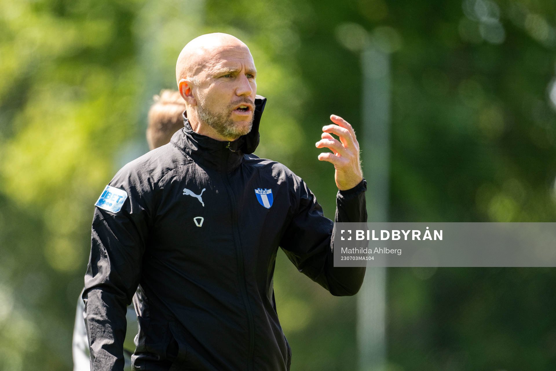 Malmö FFs tränare Henrik Rydström