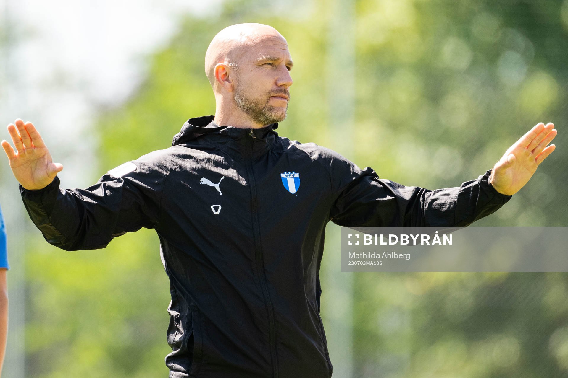 Malmö FFs tränare Henrik Rydström