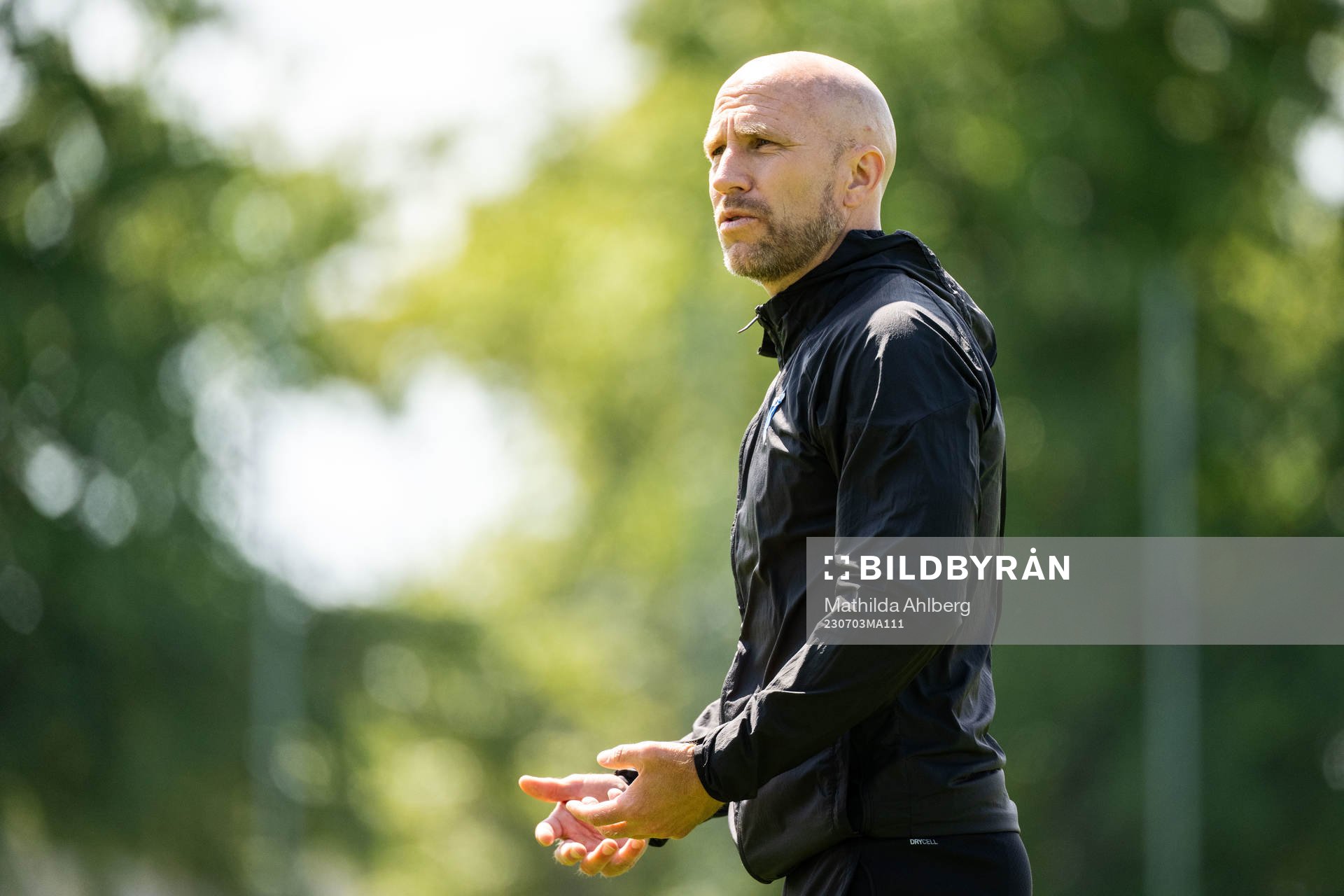 Tränare Henrik Rydström
