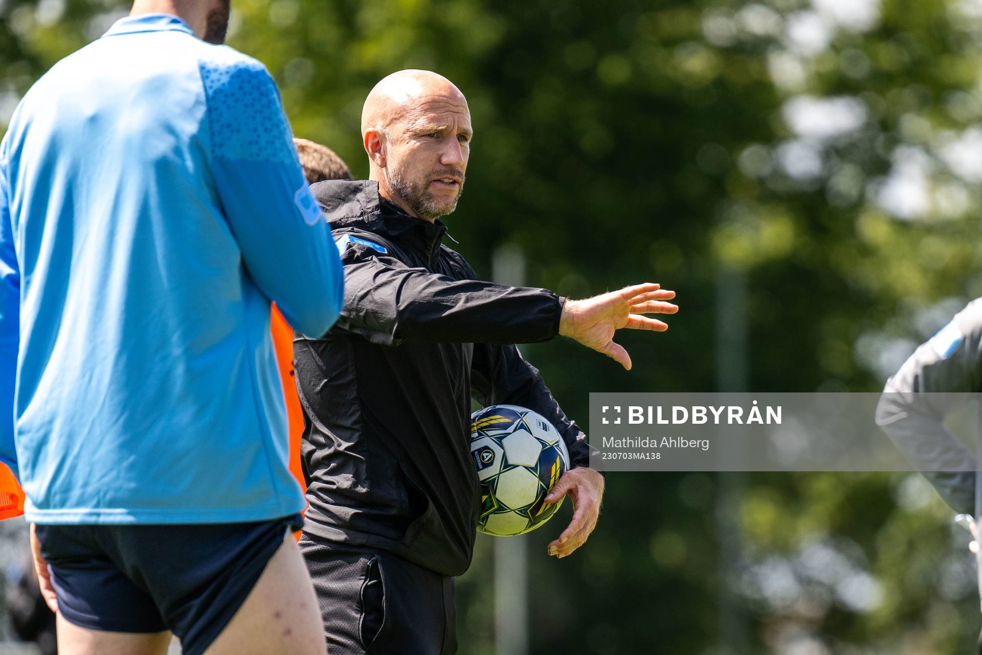 Tränare Henrik Rydström