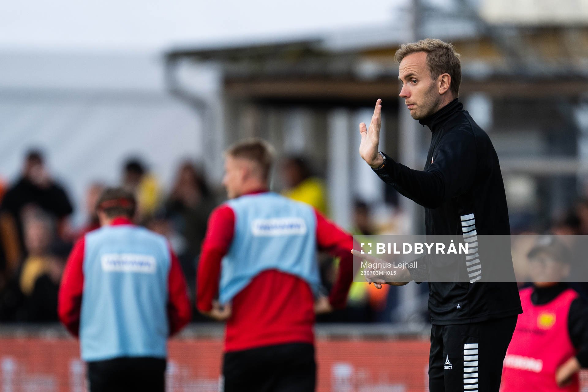 Kalmars tränare Henrik Jensen