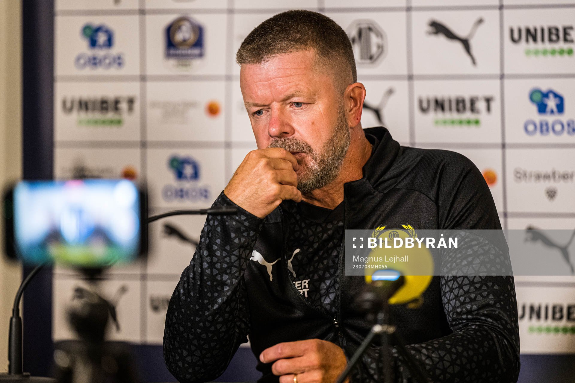 Mjällbys tränare Anders Torstensson