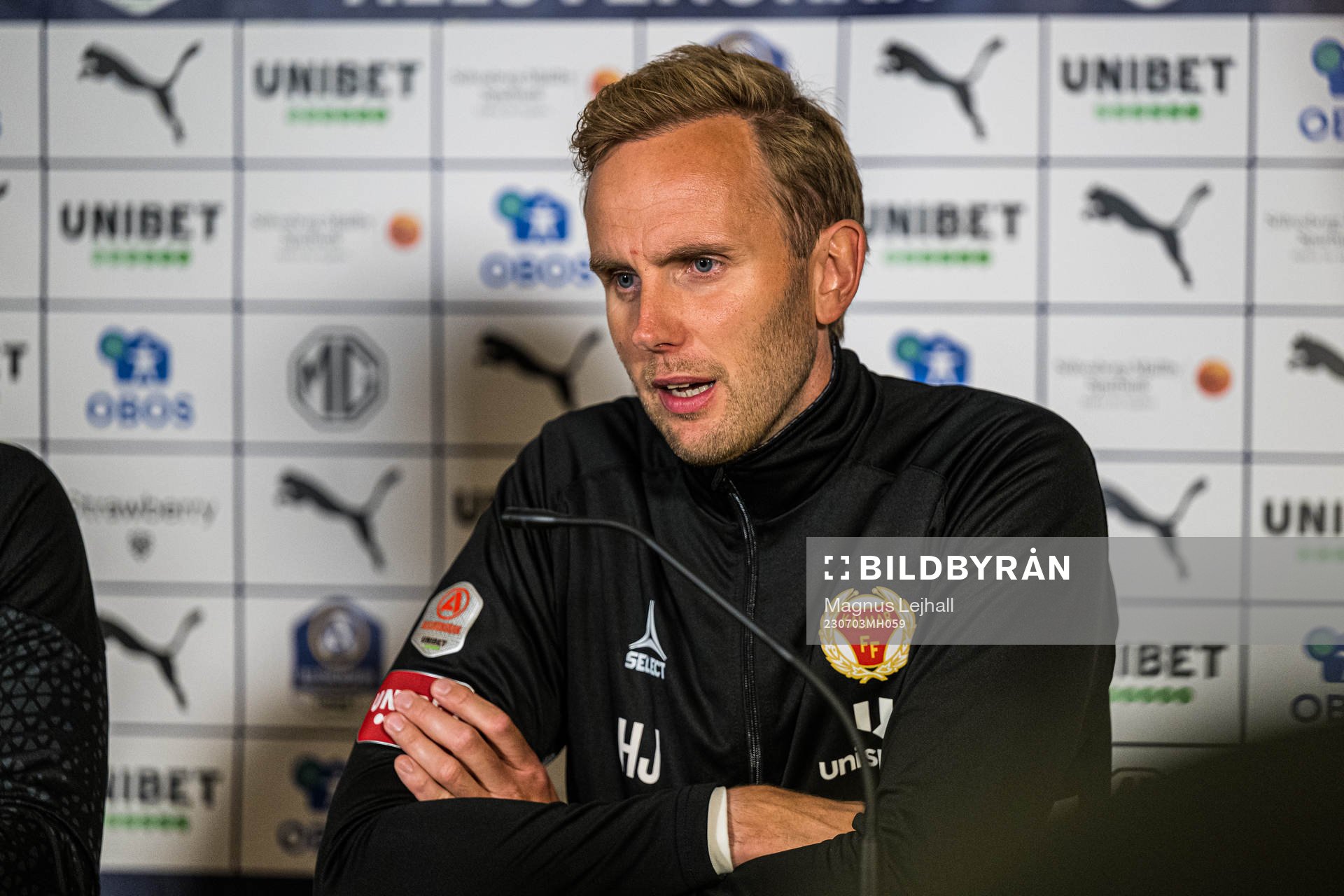 Kalmars tränare Henrik Jensen