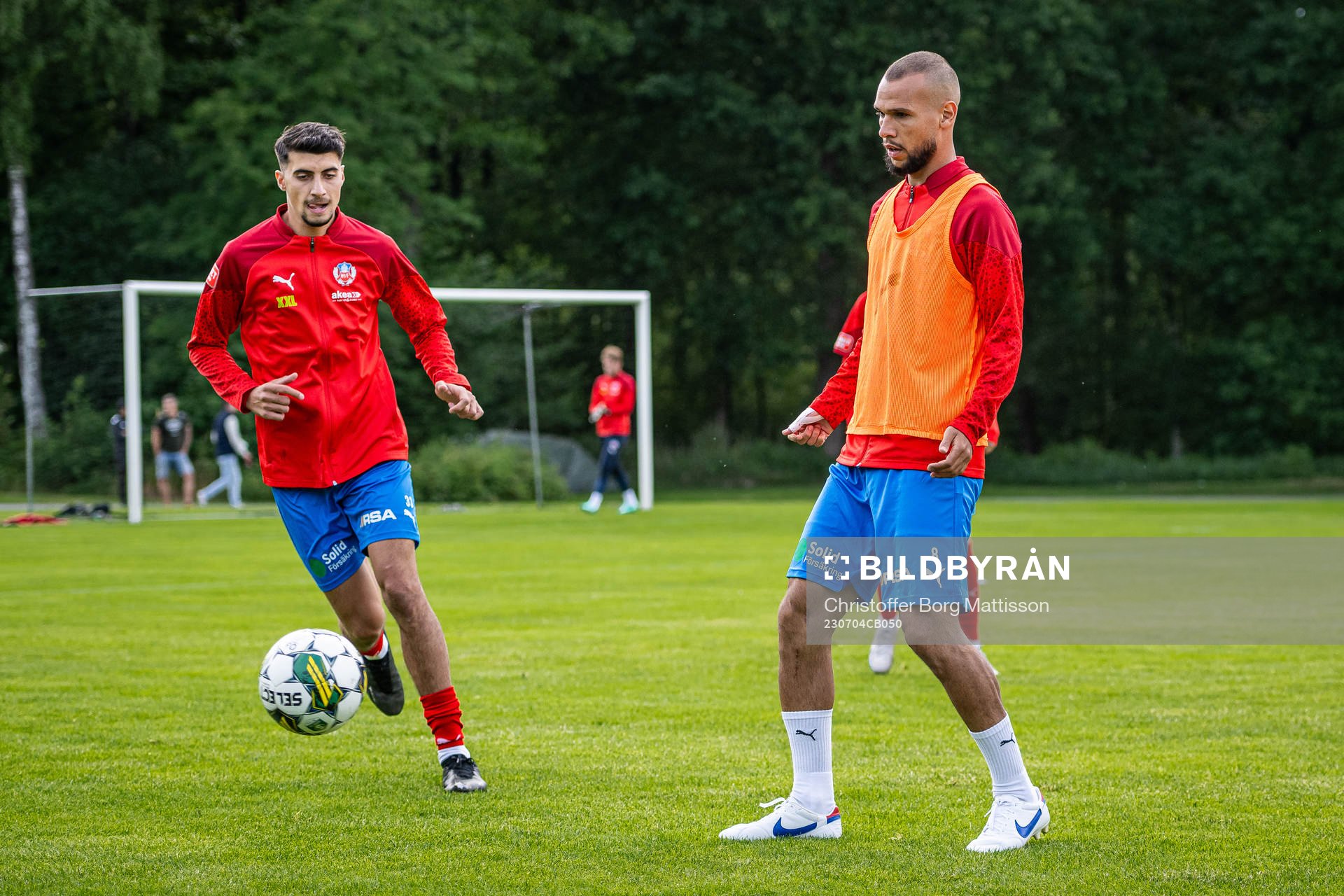 Helsingborgs Amar Muhsin och Sumar Almadjed