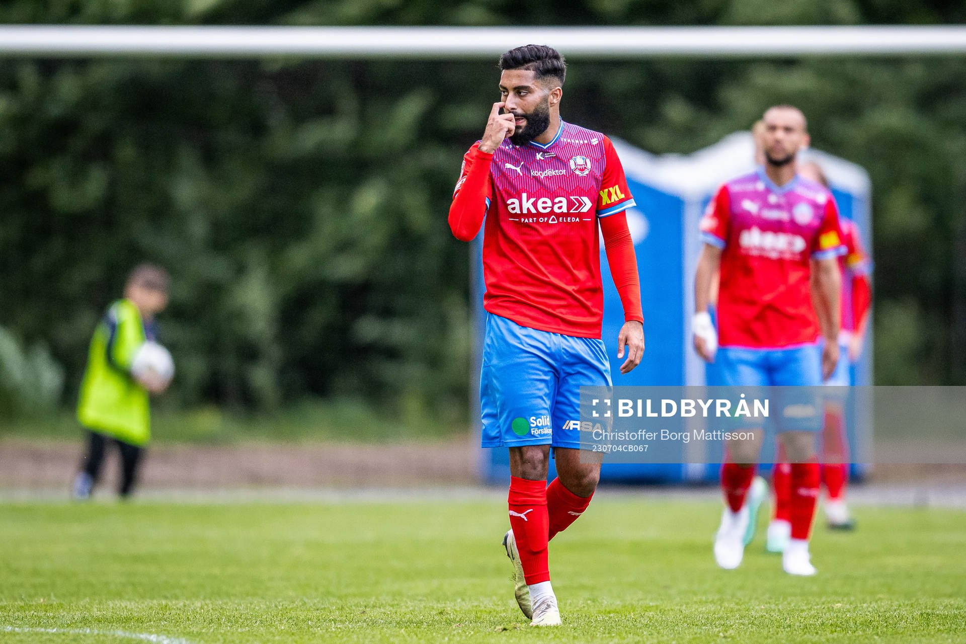 Helsingborgs Amin Al-Hamawi deppar