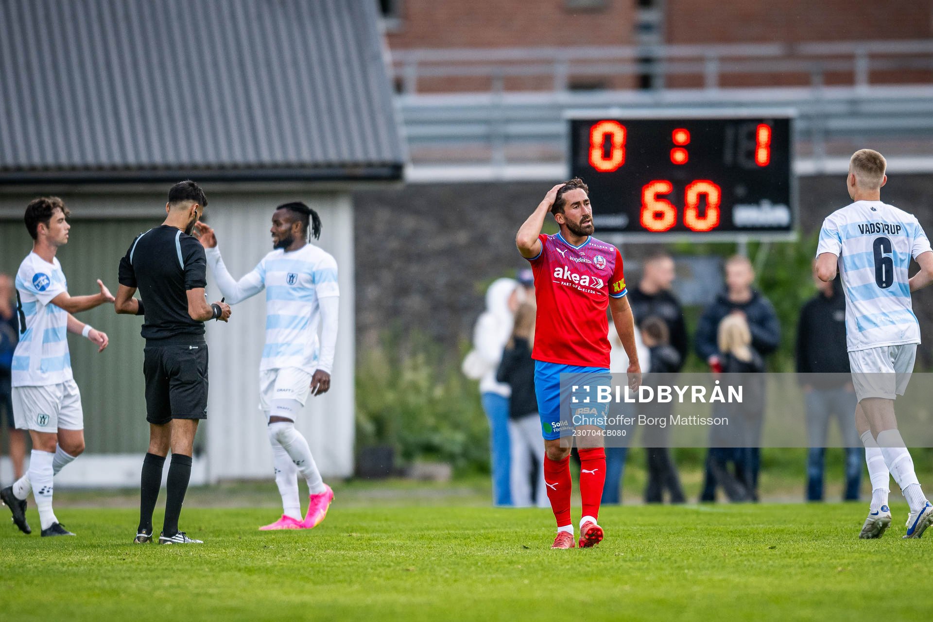 Helsingborgs Frederik Holst deppar