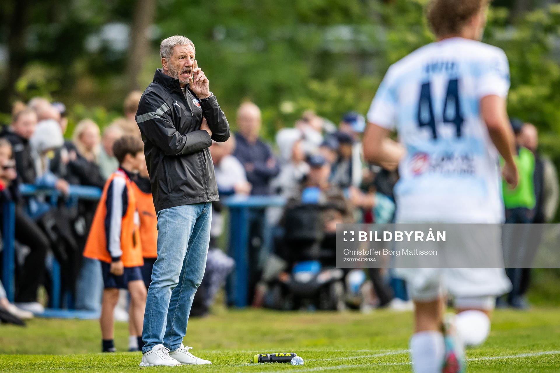 Helsingborgs tränare Stuart Baxter