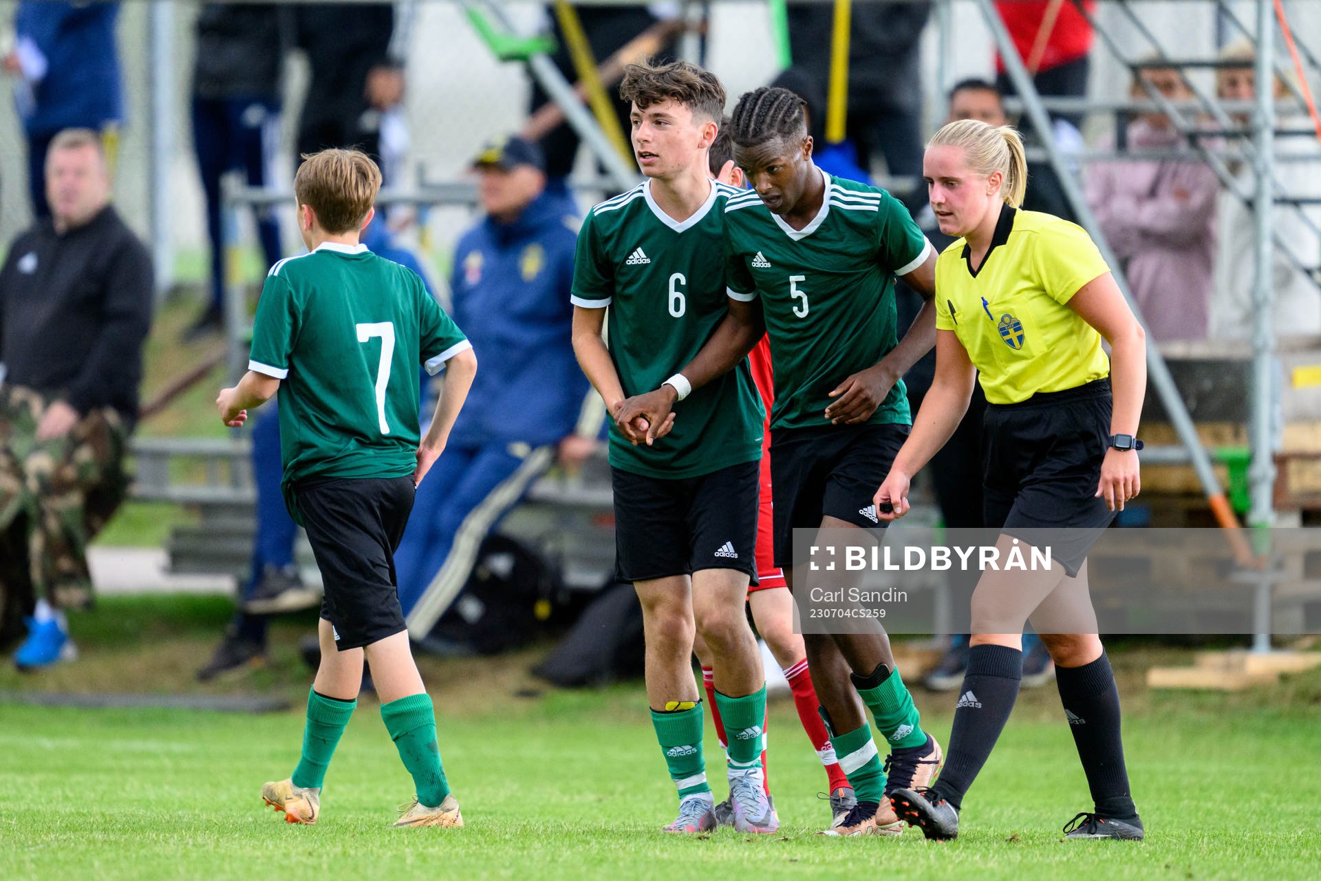 Victor Skoglund Morales och Munaser Mohamud