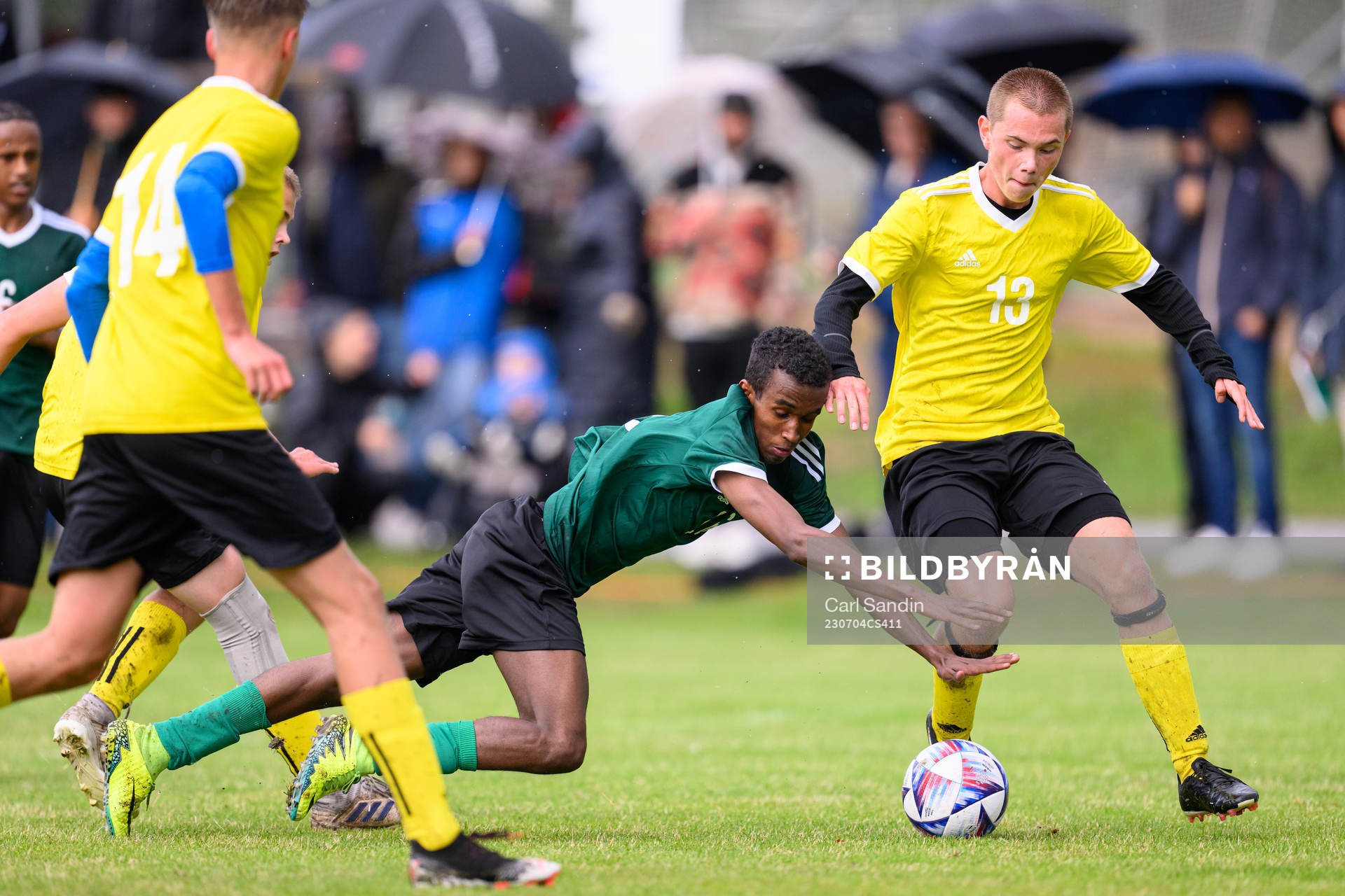 Mohamed Abdullahi och Isak Järnberg