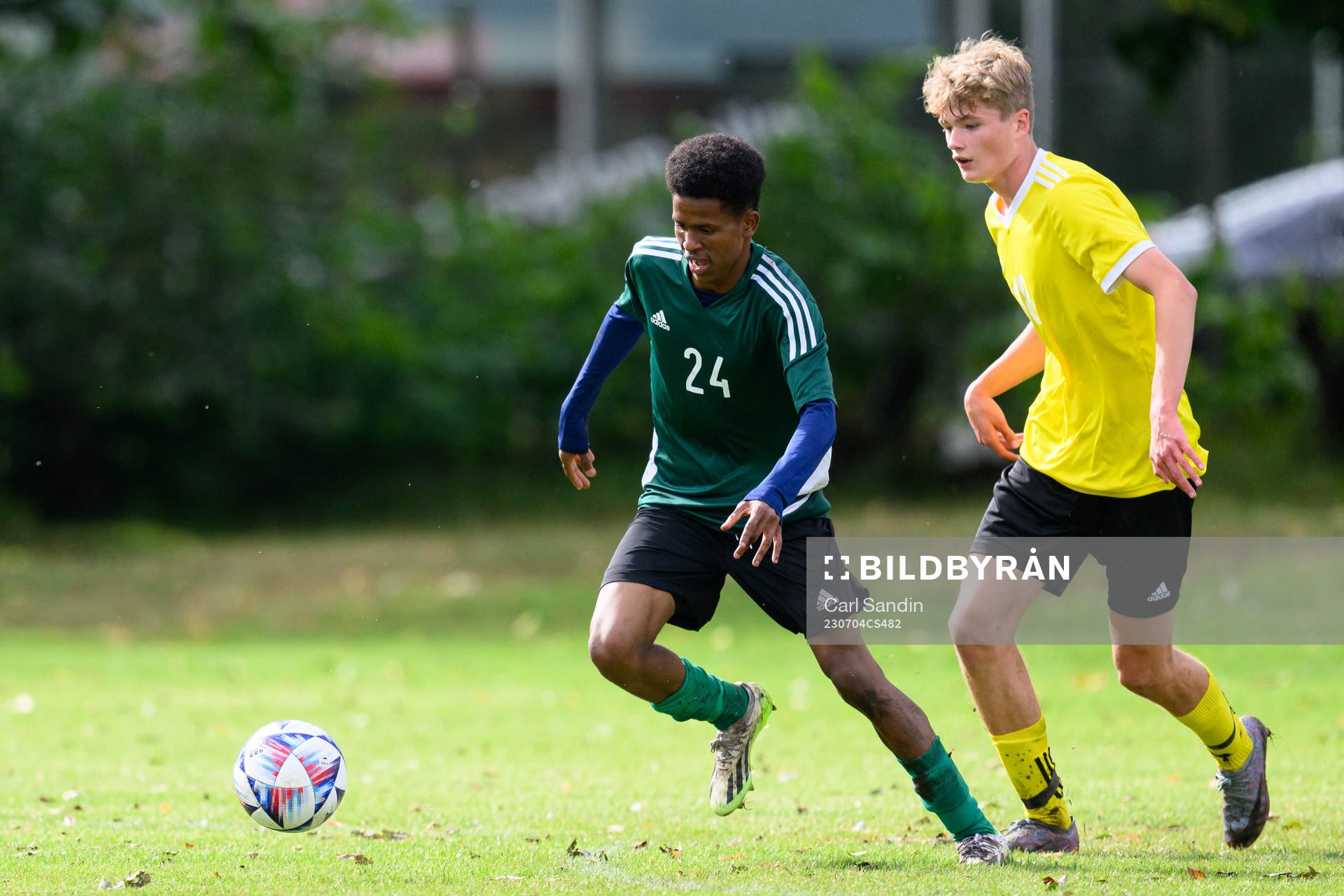 Sadiq Abdulle och Oliver Molander Adevåg