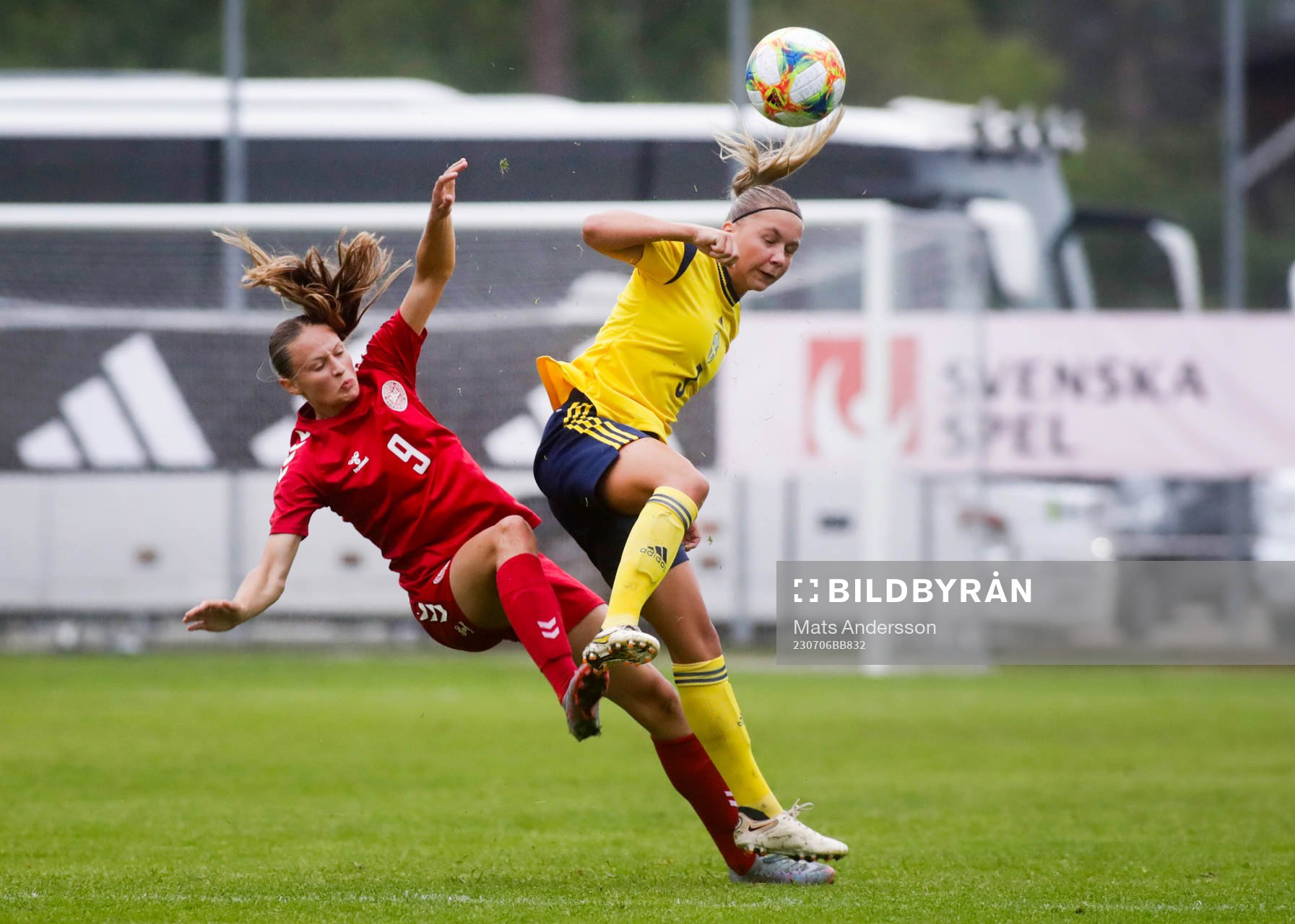 Sveriges Alice Broman och Danmarks Amalie Lund
