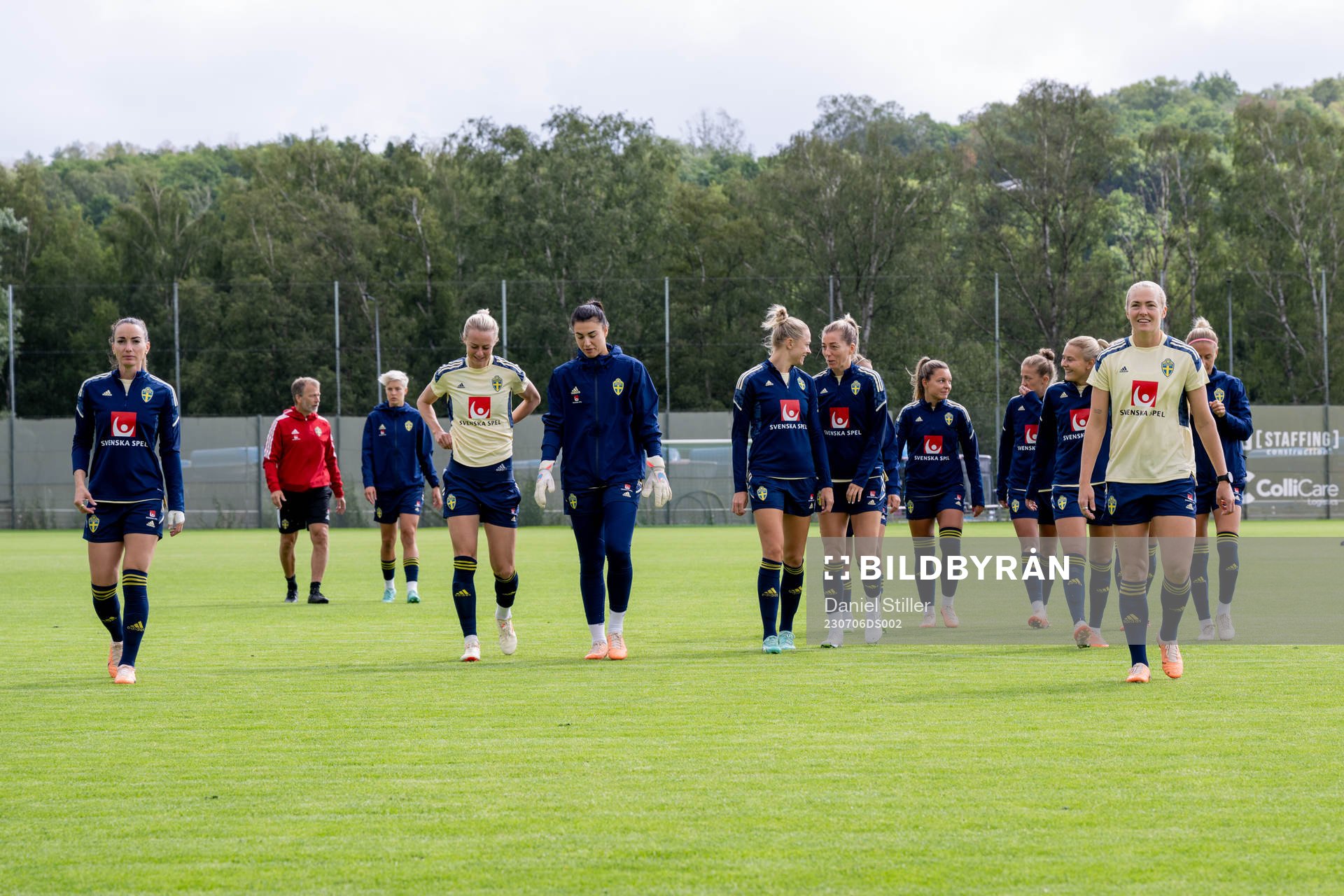 The Swedish national football team is gathered