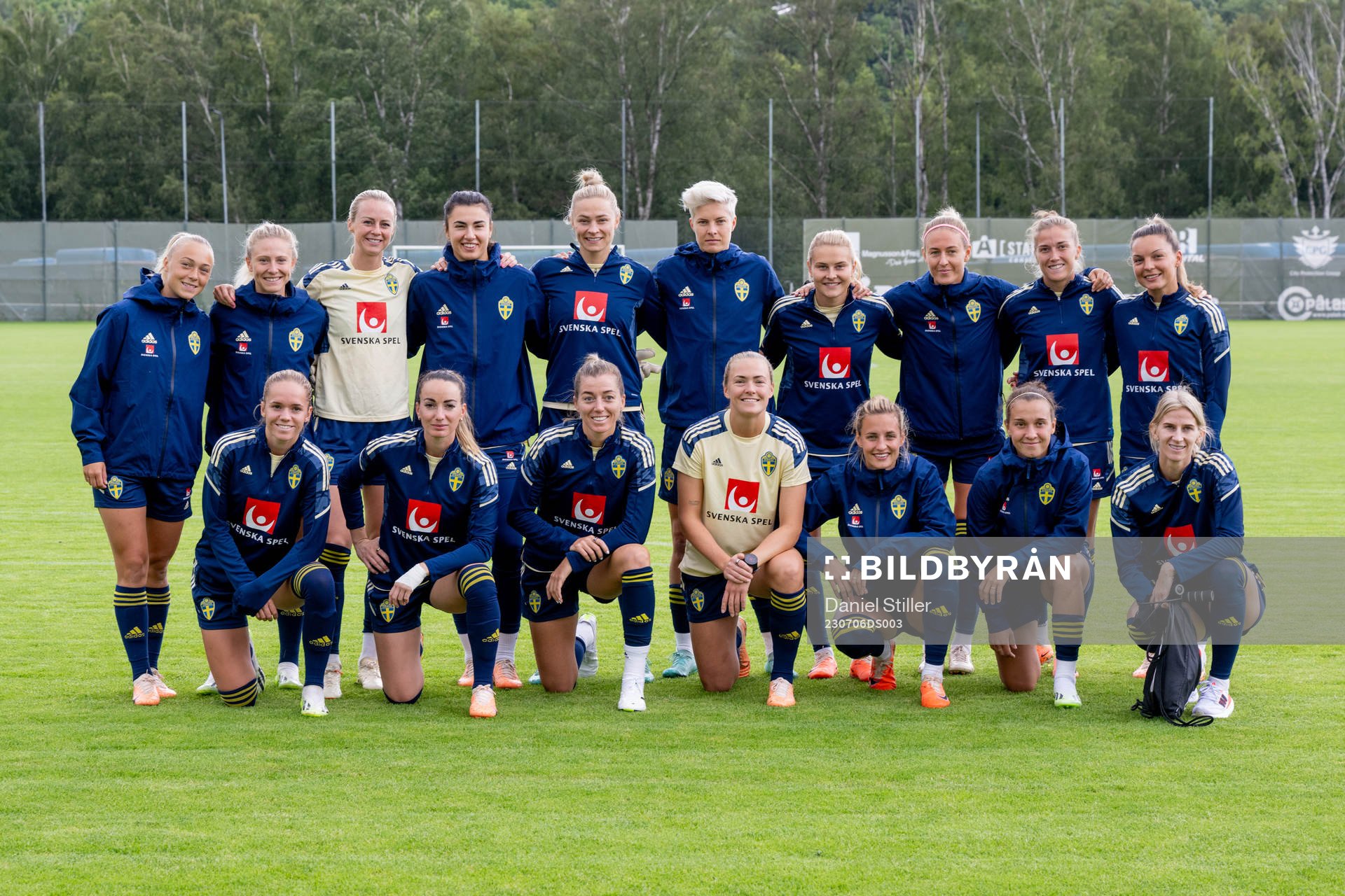 The Swedish national football team is gathered