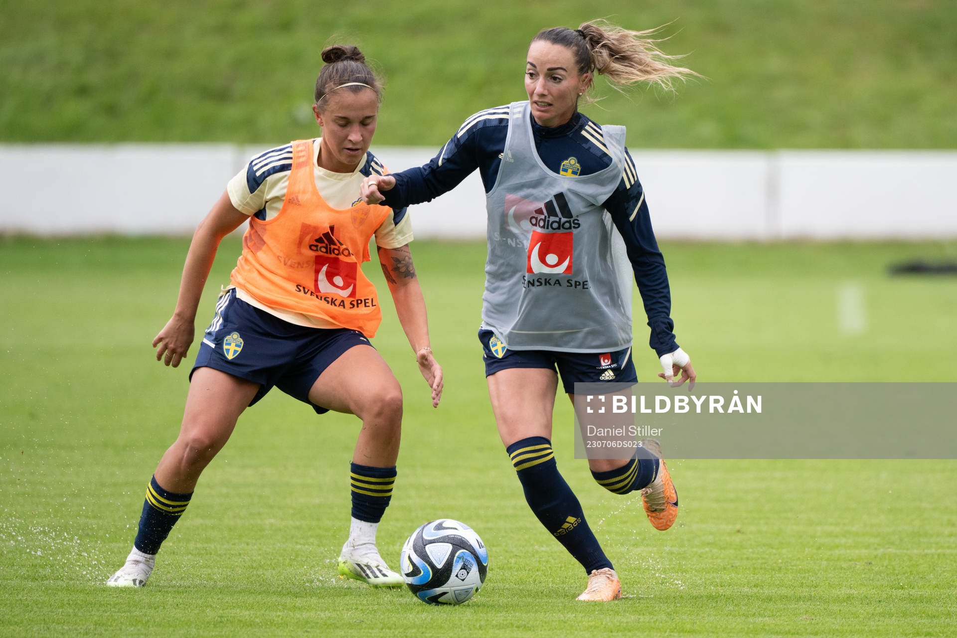 Julia Zigiotti Olme and Kosovare Asllani