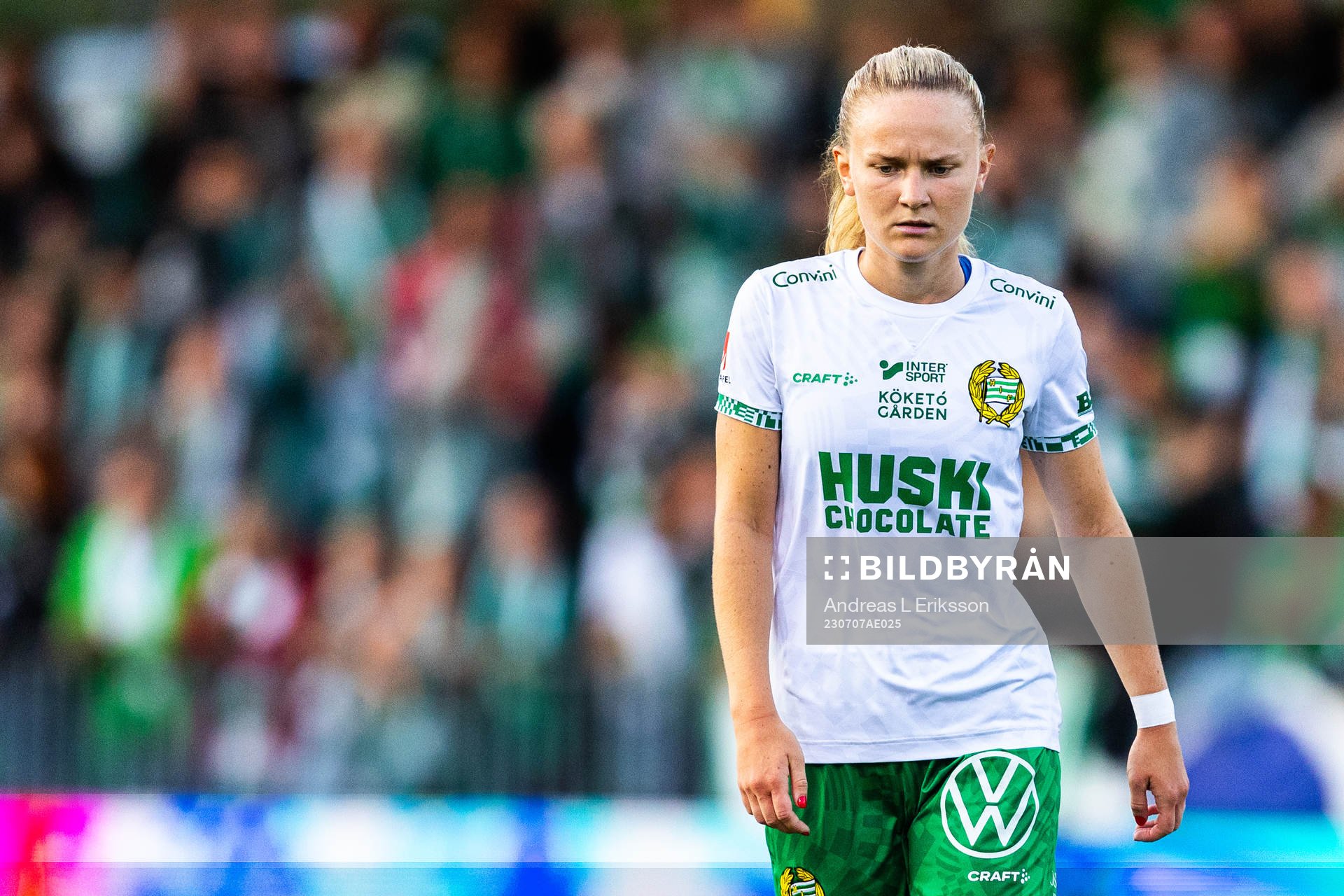 Hammarbys Matilda Vinberg deppar