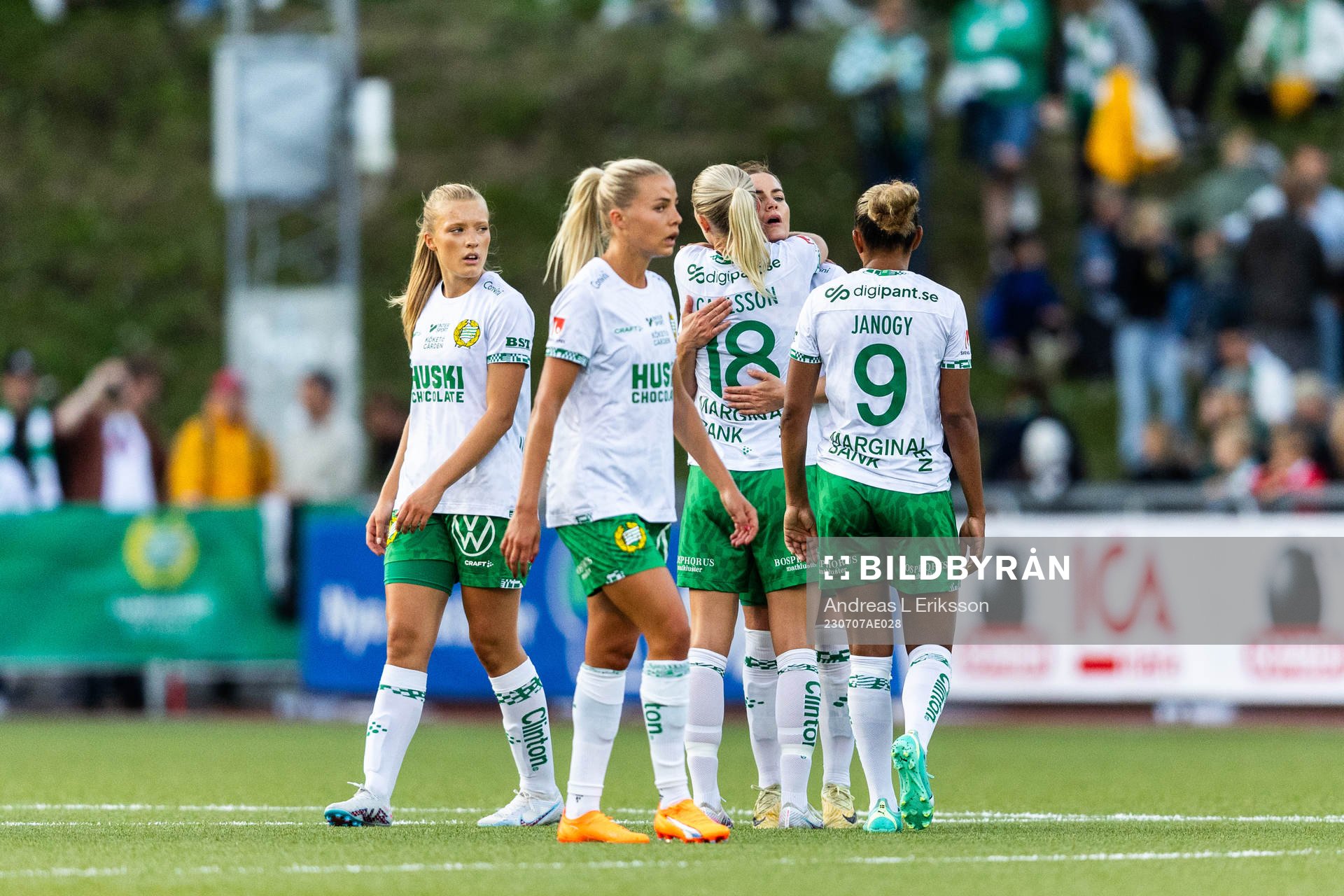 Hammarbys spelare deppar