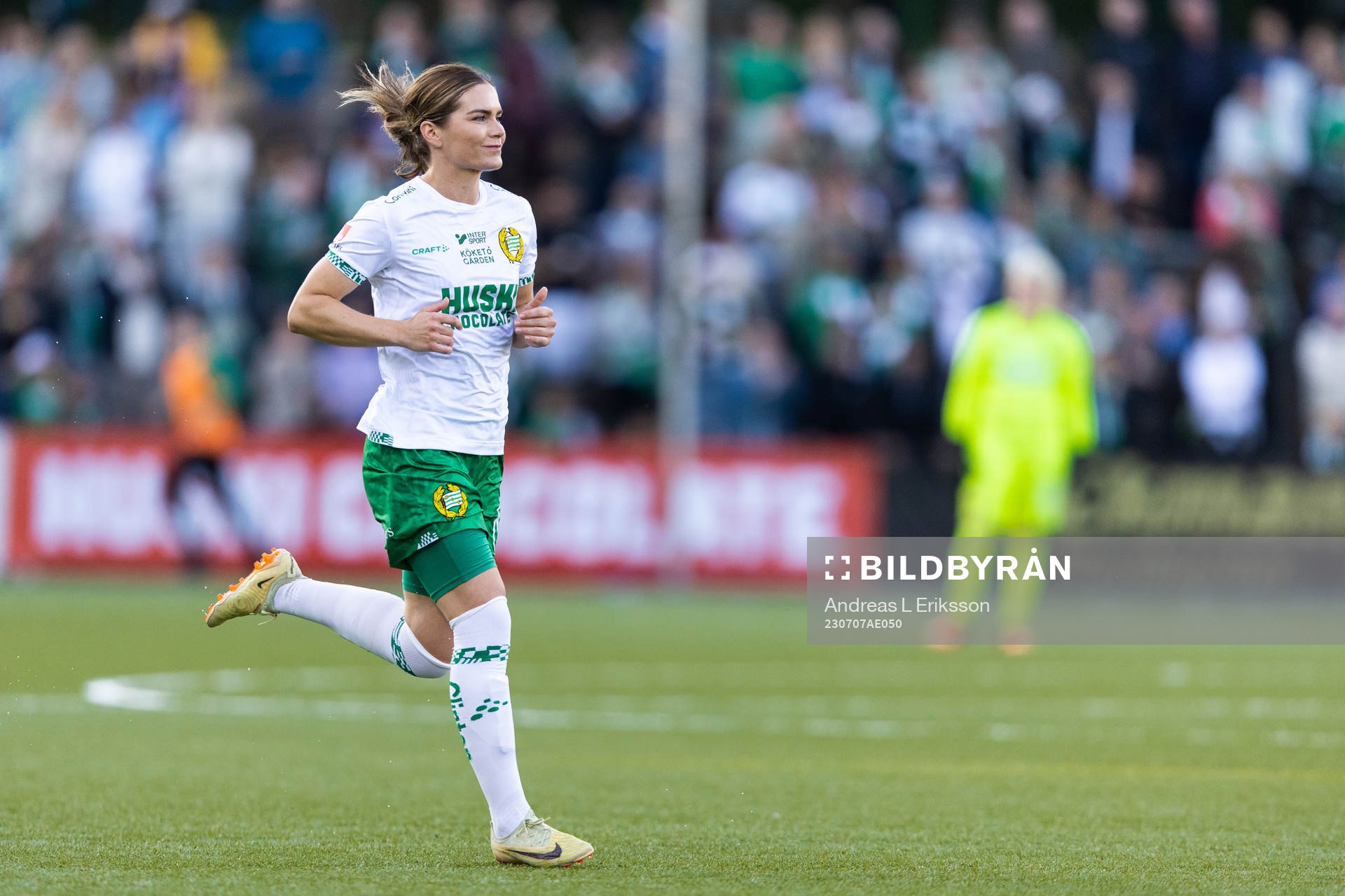 Hammarbys Hanna Folkesson blir inbytt
