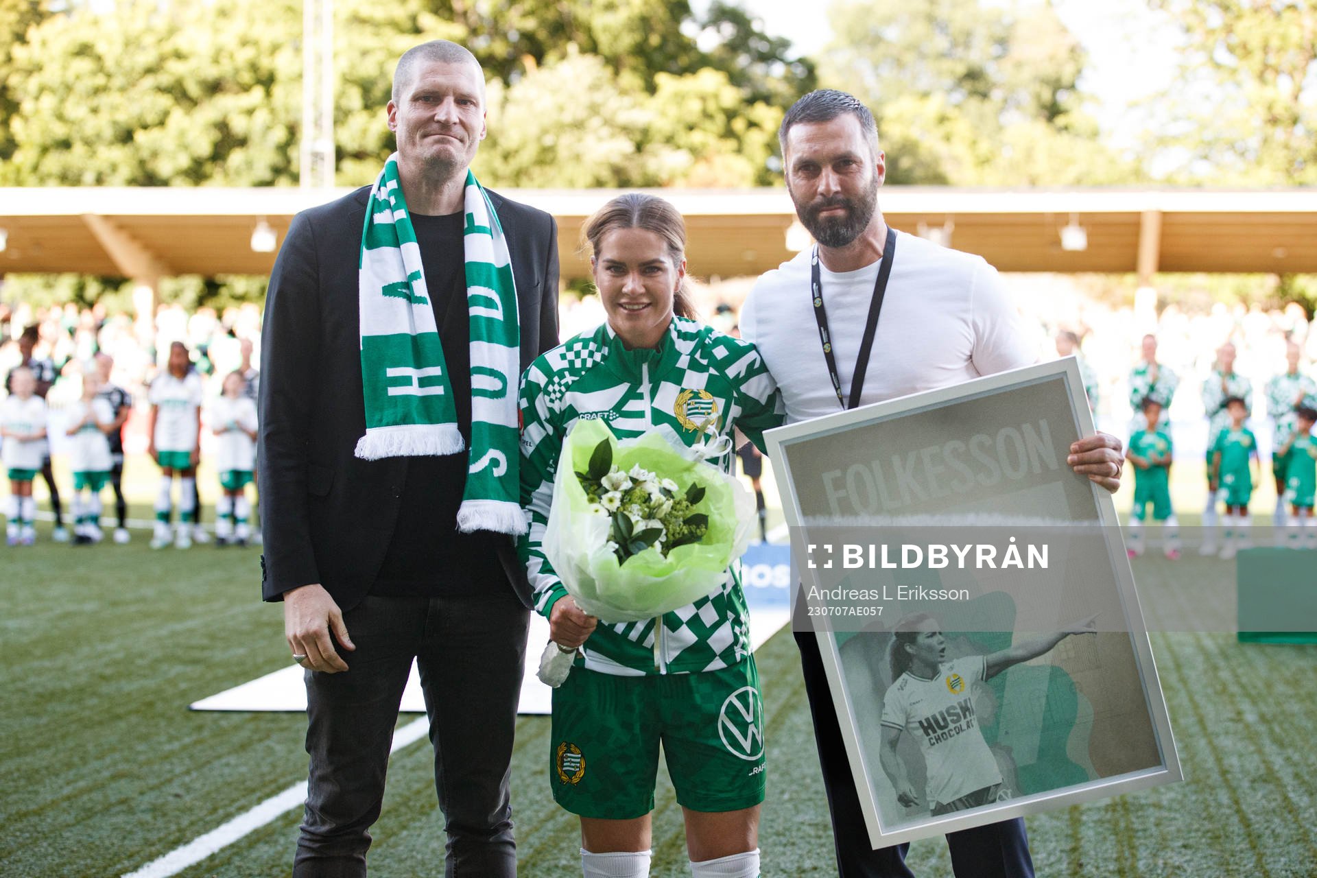 Hammarbys vd Richard von Yxkull och sportchef Johan Lager