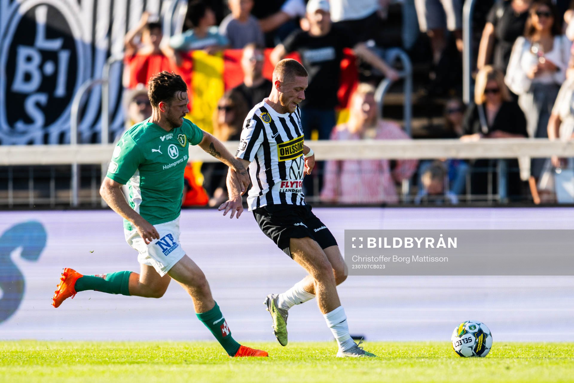 Jönköpings Södras Jesper Manns och Landskronas Rasmus