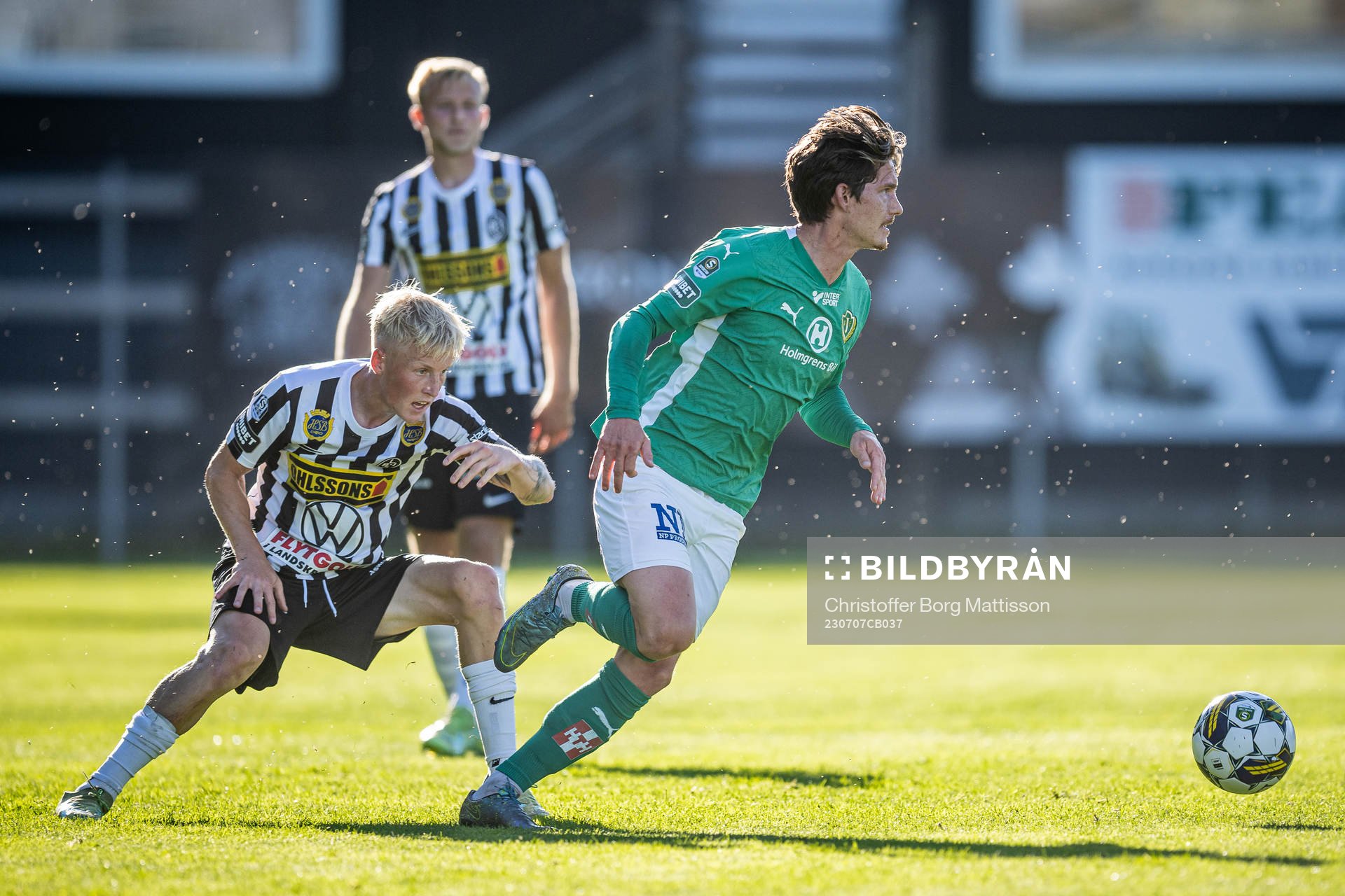 Landskronas Melker Widell och Jönköpings Södras Robin