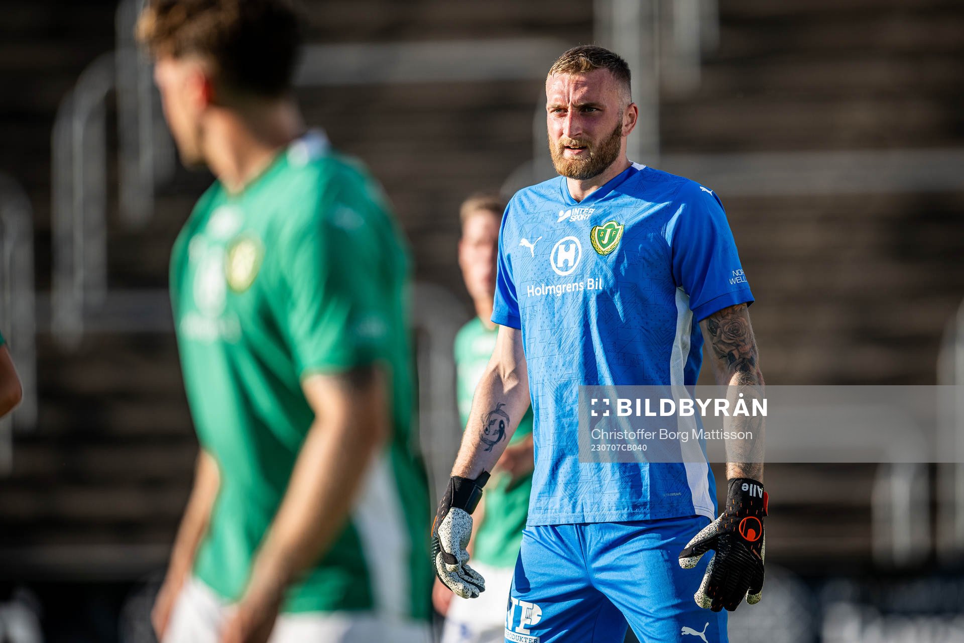Jönköpings Södras målvakt Alexander Nilsson
