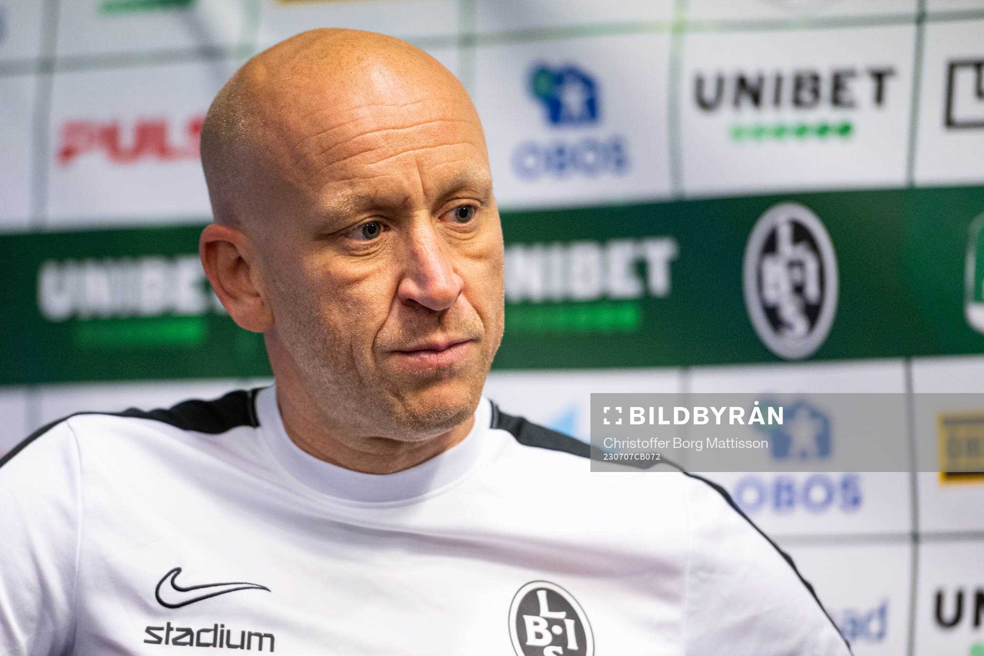 Landskronas tränare Billy Magnusson