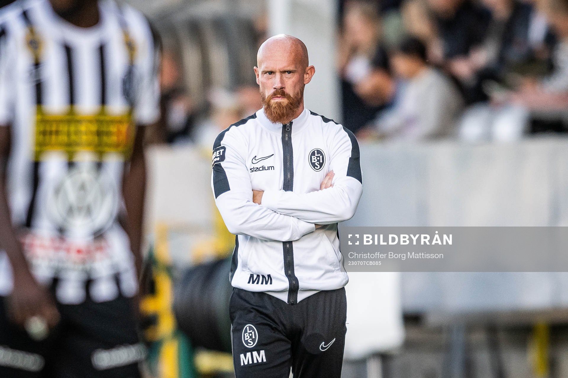 Landskronas assisterande tränare Max Mölder
