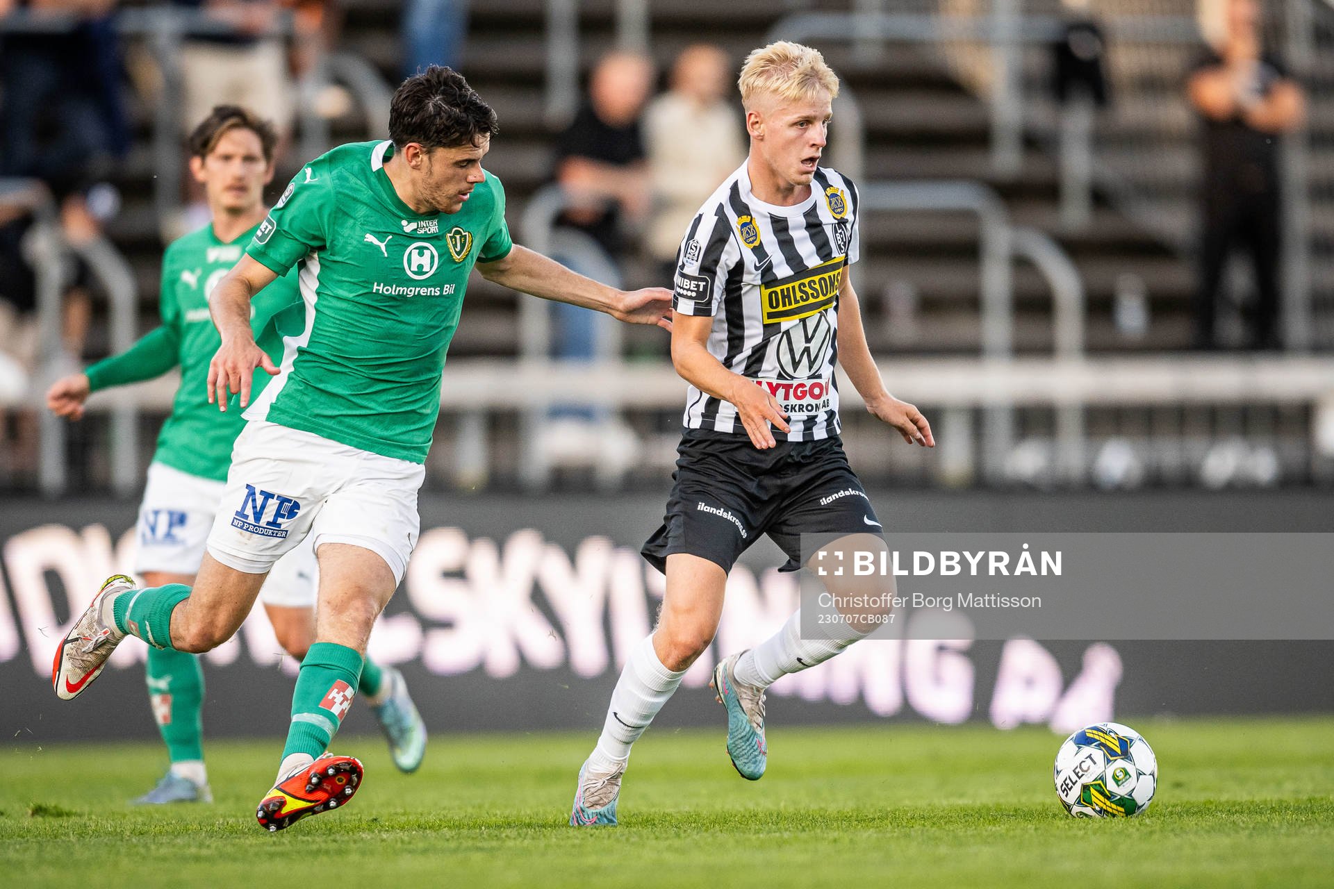 Jönköpings Södras Samuel Adrian och Landskronas Emil