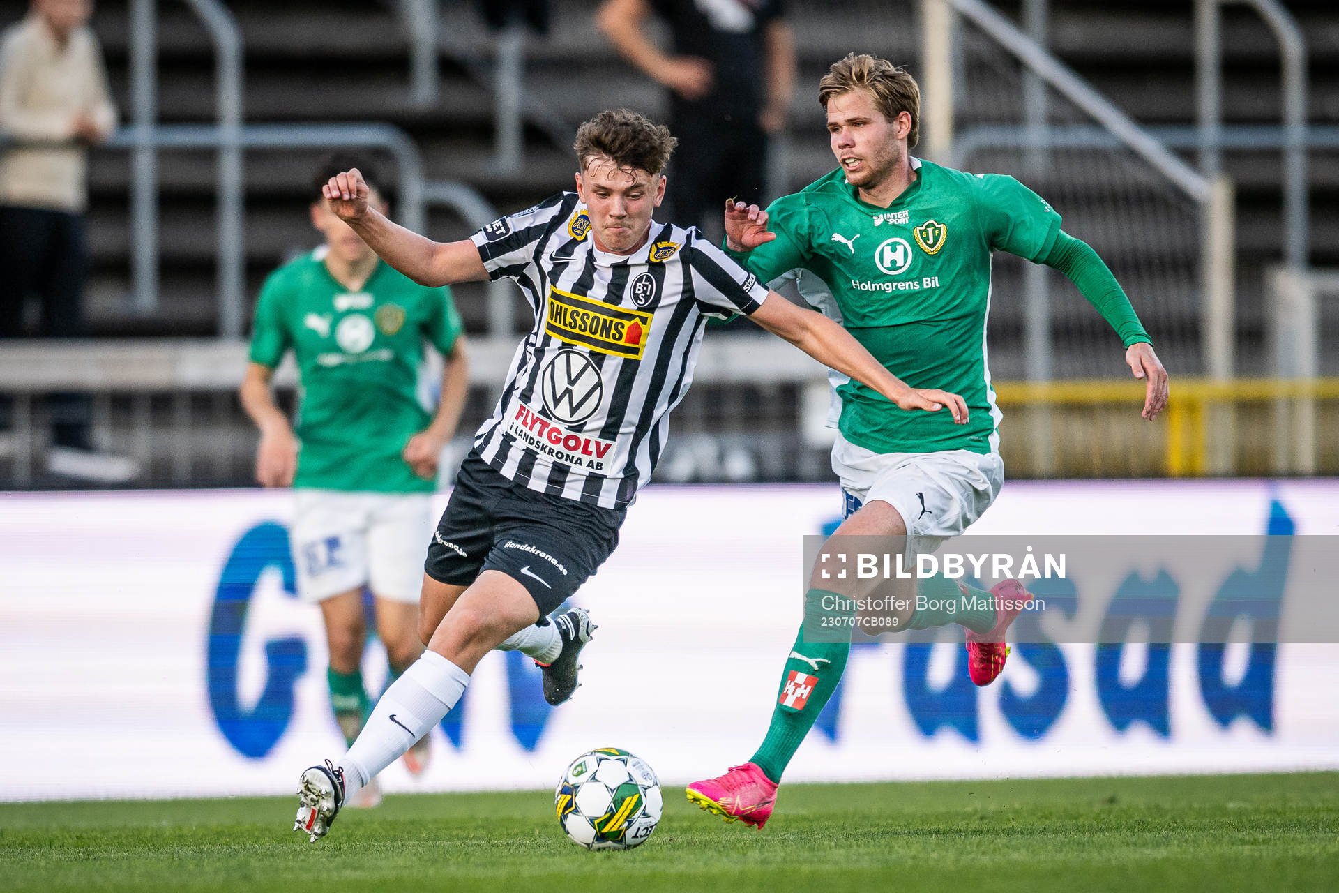 Landskronas Max Nilsson och Jönköpings Södras Anton